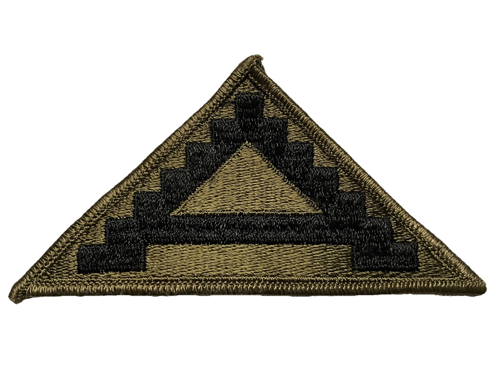 Vietnam Era U.S. 7th ARMY MERROWED EDGES SUBDUED PATCH