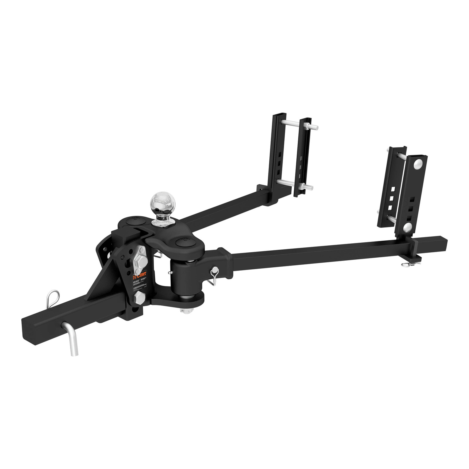 CURT TruTrack Trunnion Bar Weight Distribution Trailer Hitch Sway Control  17500