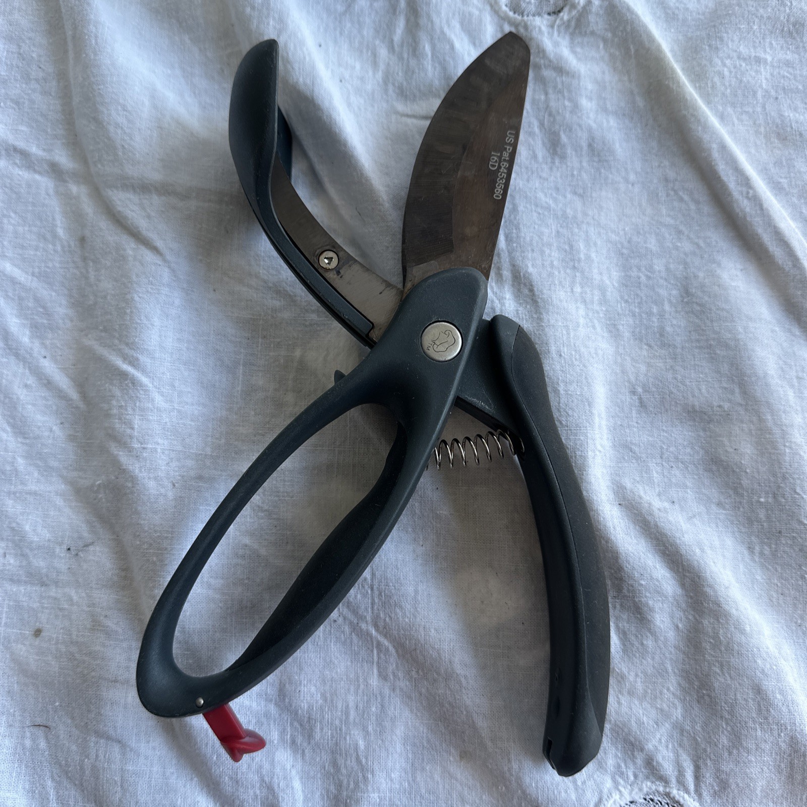 Pampered Chef Salad Chopper Double Bladed Cutting Scissors Shears 16D