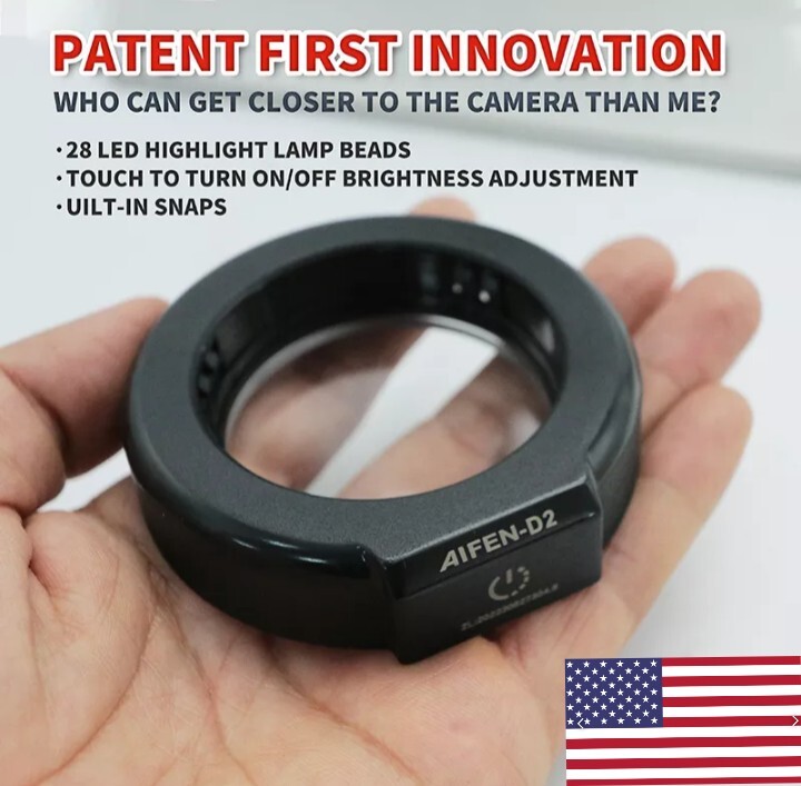Aifen D2 Microscope LED Lamp For Microscope Circle Light Industrial...