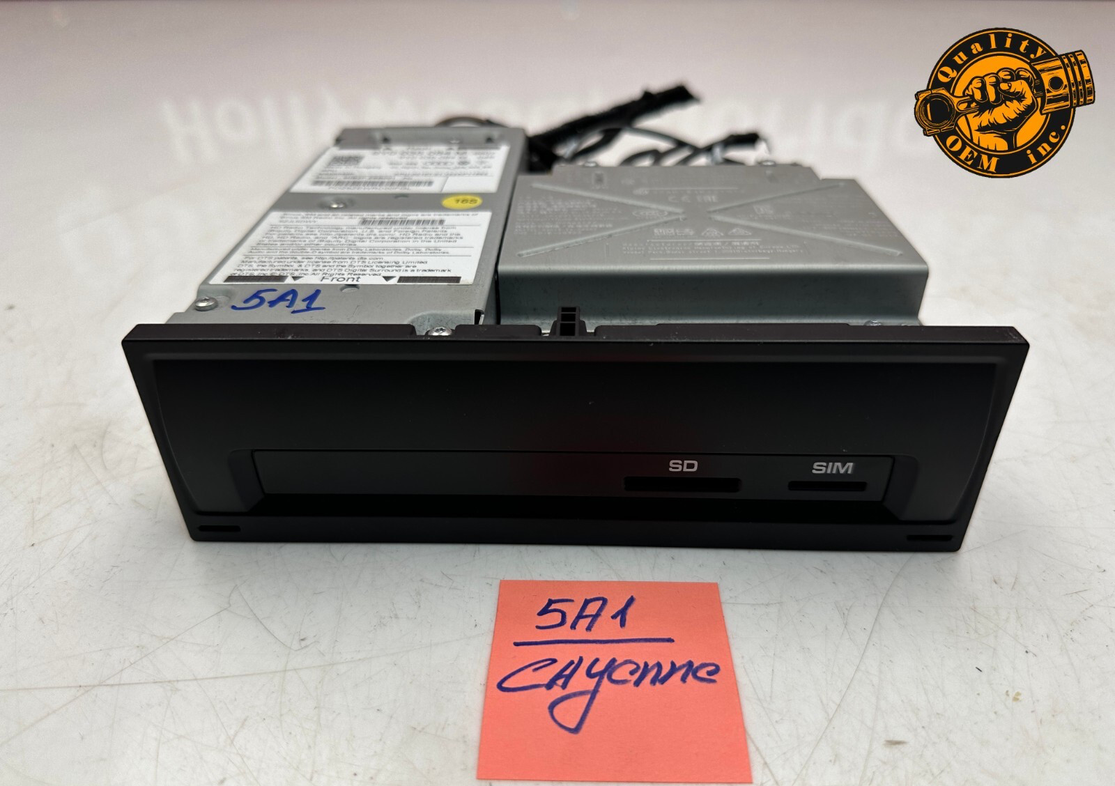 2019-2023 PORSCHE CAYENNE AUDIO RADIO RECEIVER CENTRAL COMPUTER CONTROL UNIT OEM
