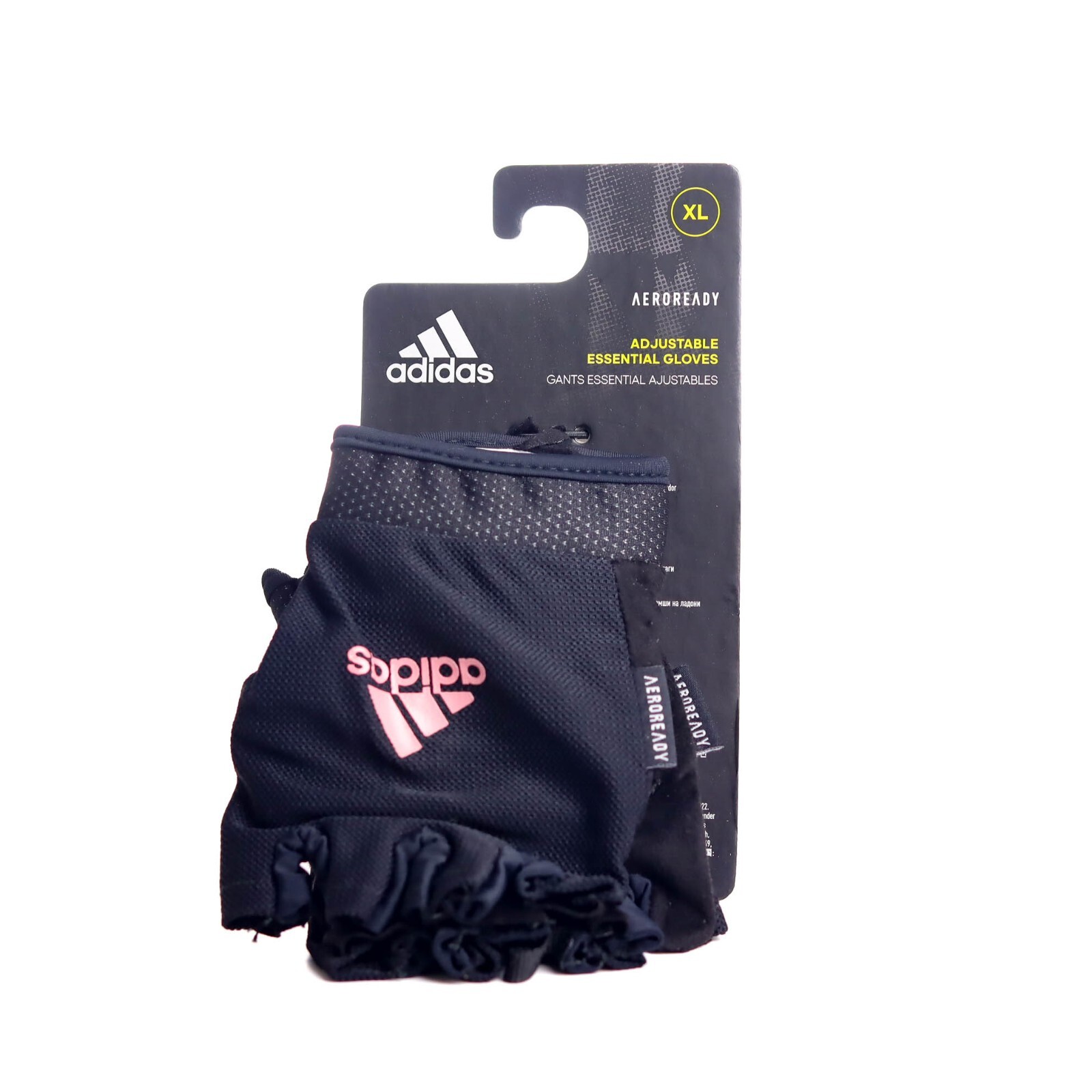 Adidas Adjustable Fingerless Gloves for Women Padded Weight Lifting Gloves