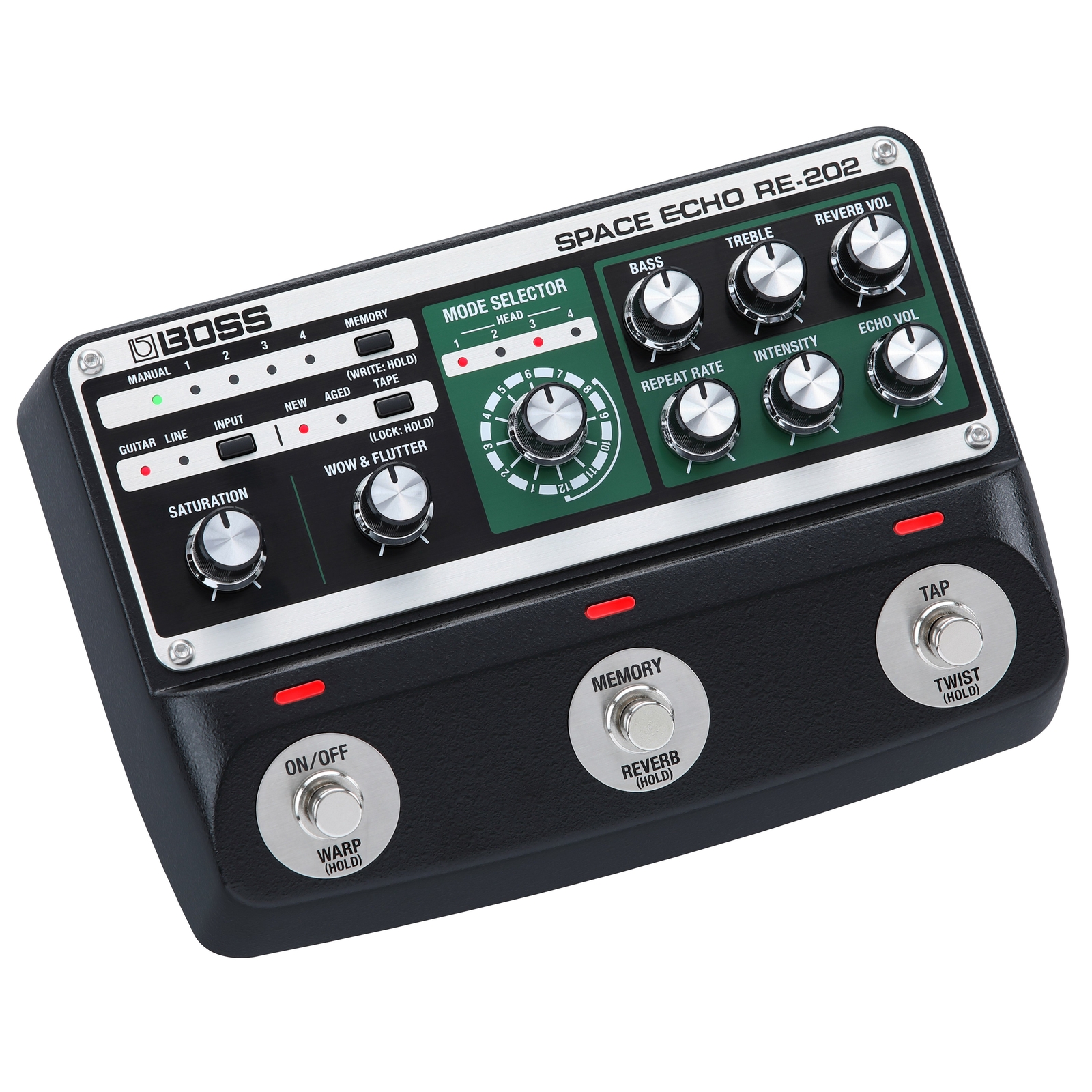 Boss RE-202 Space Echo Delay/Reverb Pedal