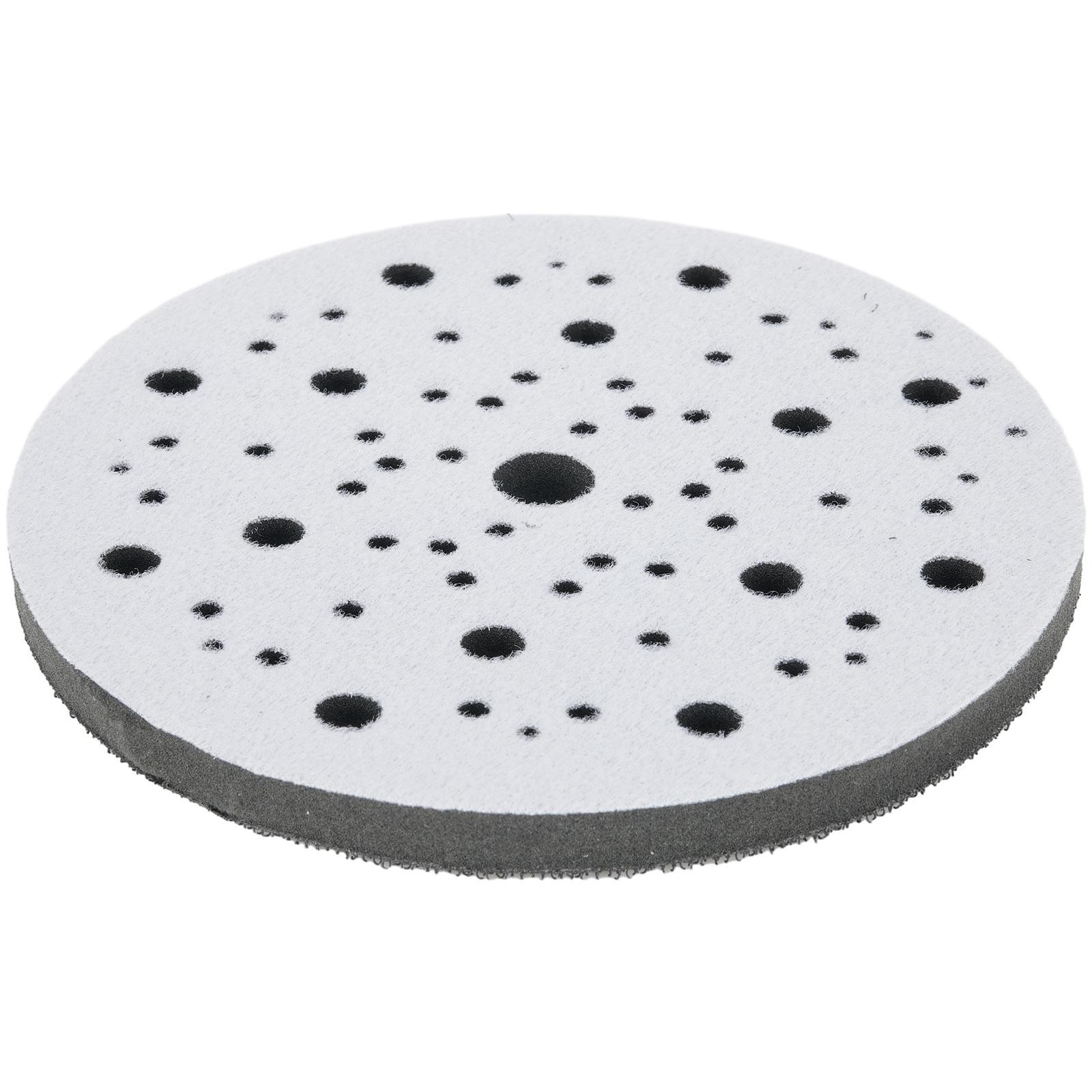 Improved Finishing with 6 Soft Sponge Interface Pad 150mm Diameter 70 Holes