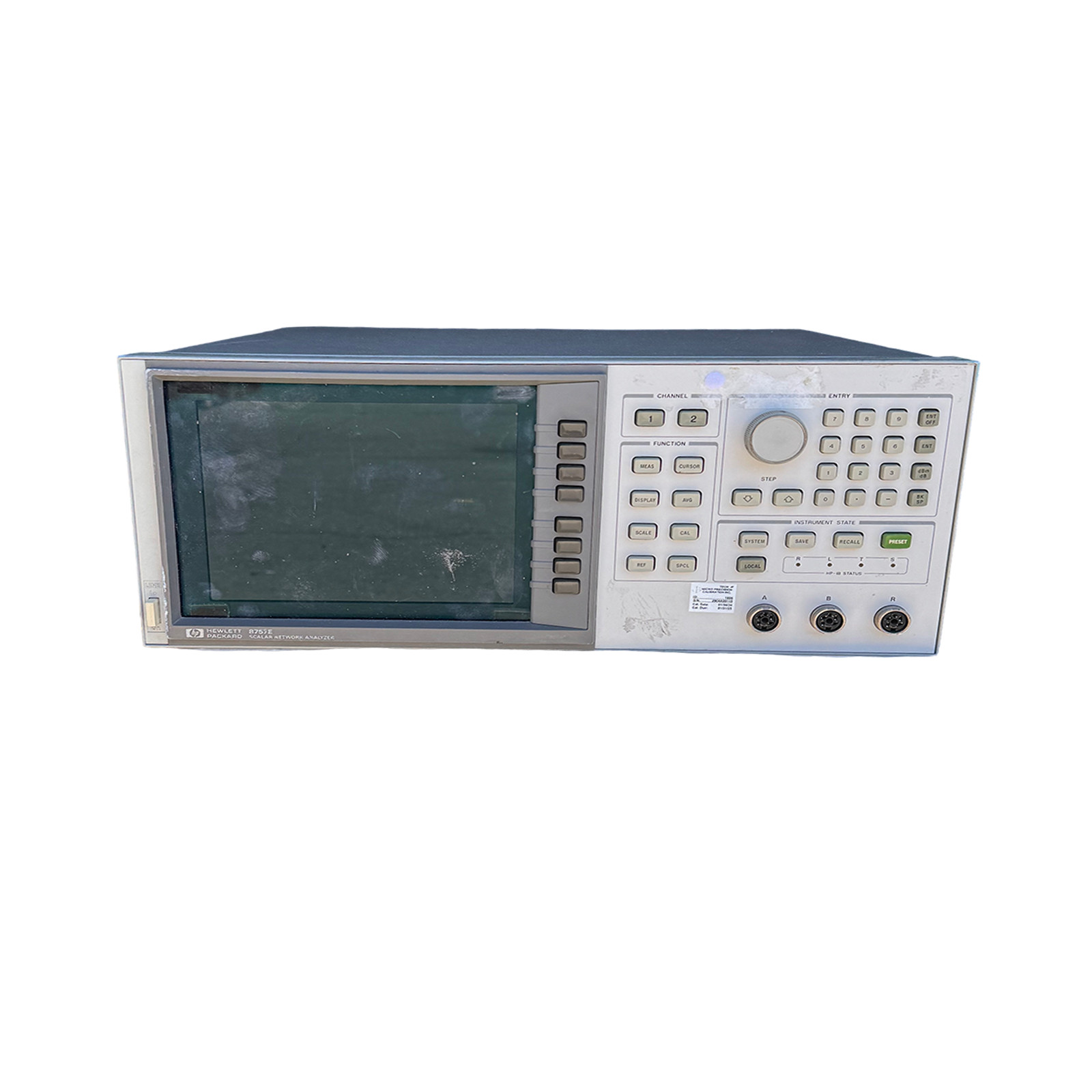 HP Keysight 8757E Scalar Network Analyzer 2-CH 75dB 110GHz GPIB System