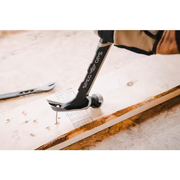 Framing Hammer, 22 Oz., Rip Claw, Smooth Face, Shock-Absorbing Grip