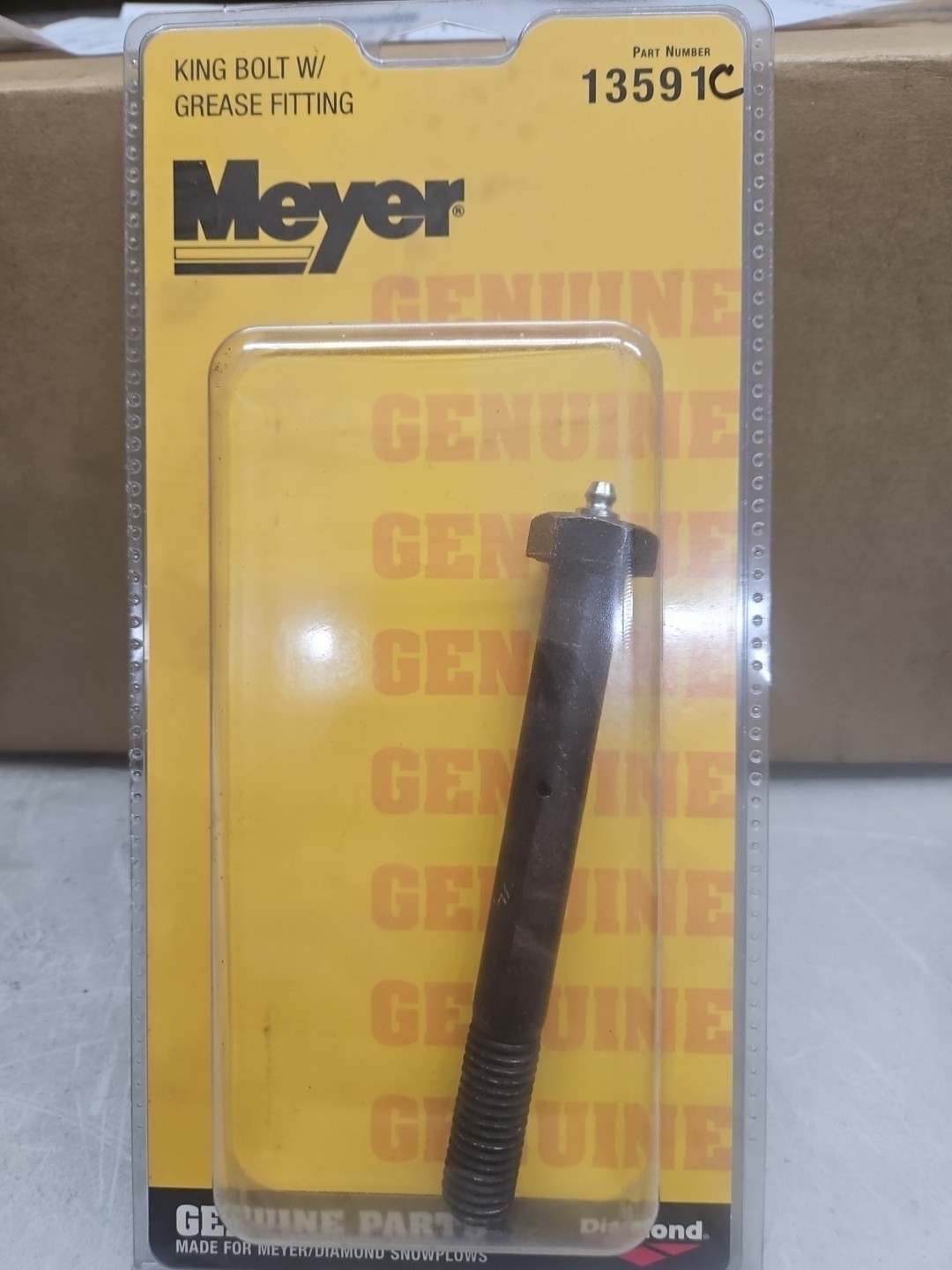 Meyer King Bolt W/Grease Fitting OEM Part#13591(EB15)