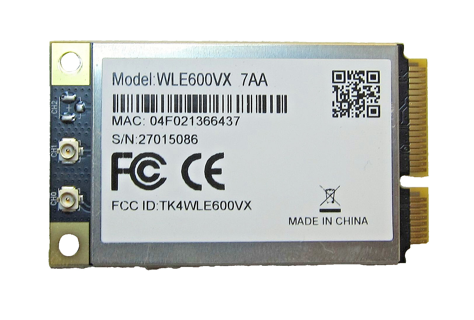 Compex QCA9882 WiFi 5 (802.11ac Wave 1) 2×2 MIMO Dual Band Selectable Module