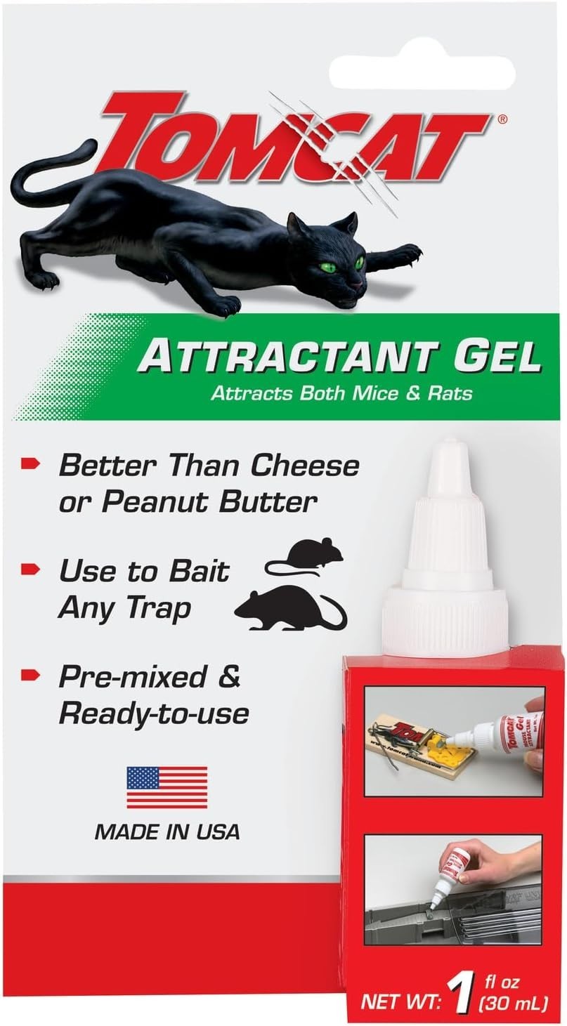 Attractant Gel, Attracts Mice and Rats, Style: Tomcat Attractant Gel (1 Pack)