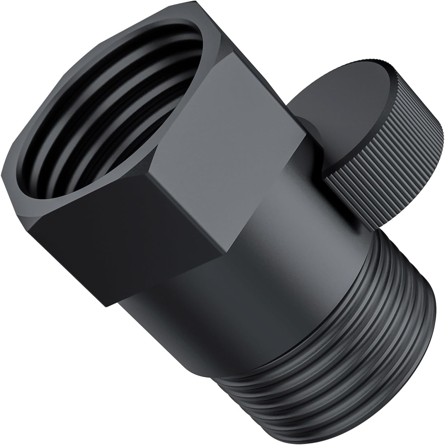 Brass Shower Flow Control Valve Shut Off Valve with Handle for Handheld Shower