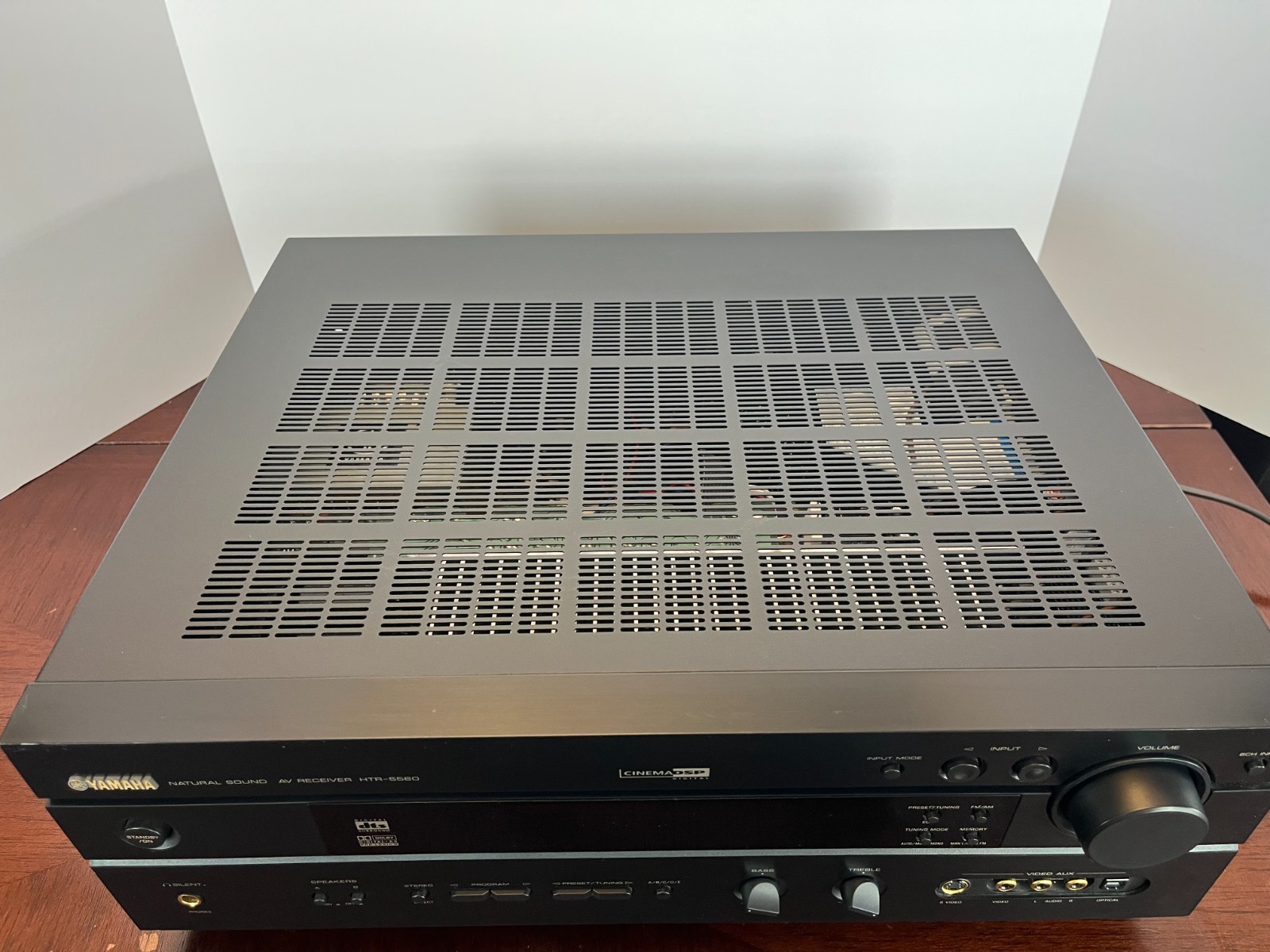 Yamaha HTR-5560 Stereo Receiver Bundle | Tested with remote
