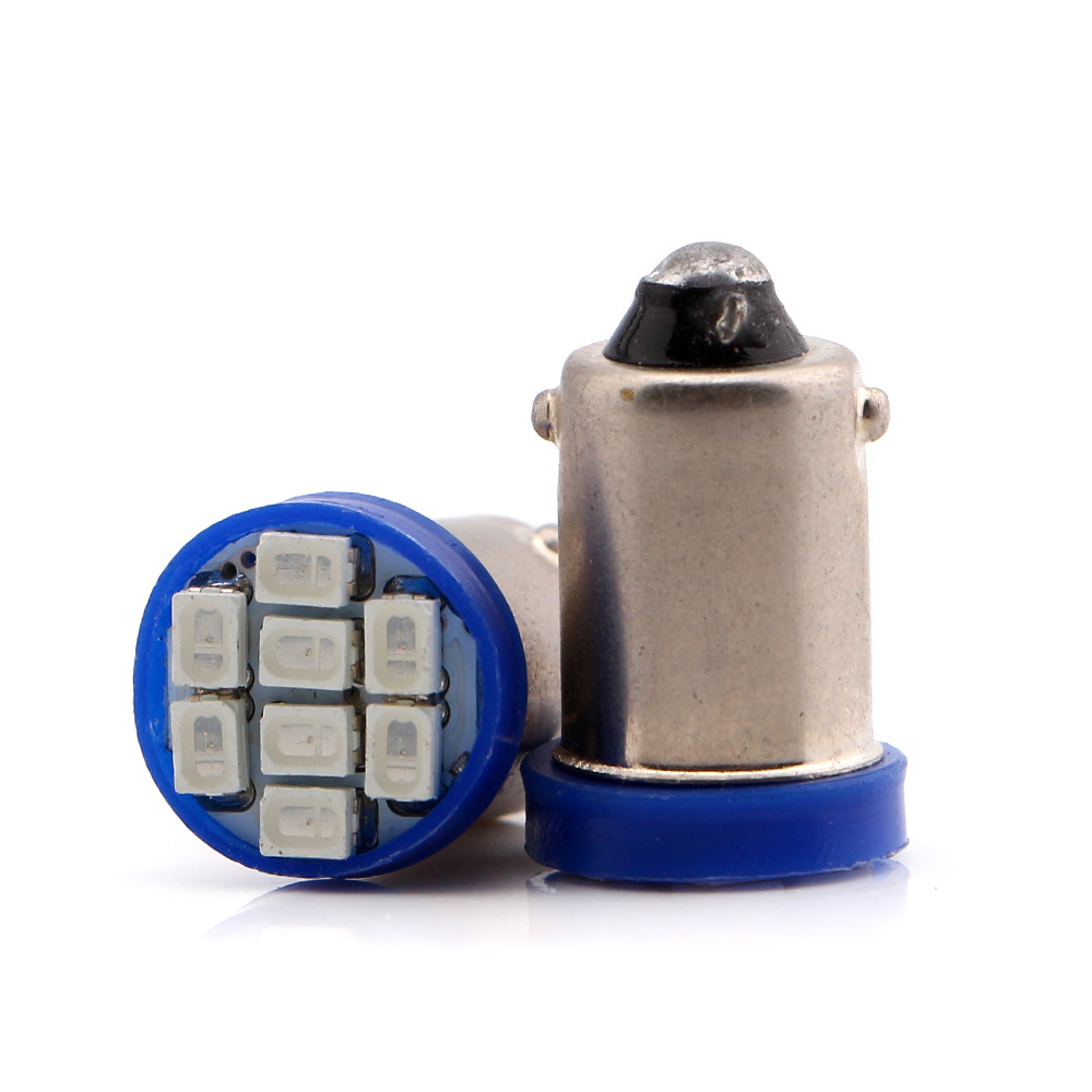 100Pcs DC AC 6V 6.3V BA9S 1889 1895 T11 T4W 1893 64111 Pinball LED Light Bulbs