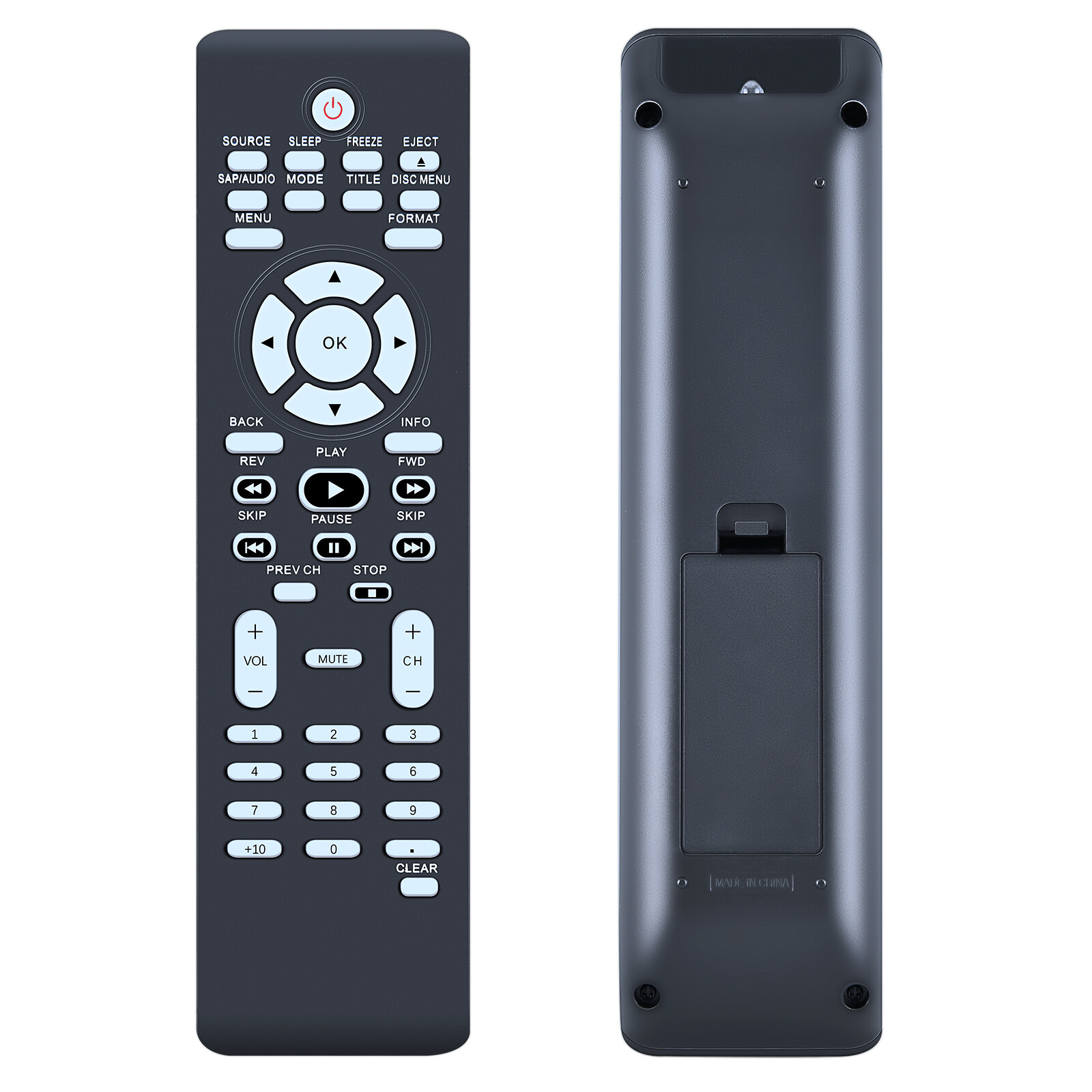 New NF801UD Remote Control For Magnavox TV 22MD311B/F7 26MD350B/F7 32MD301B/F7