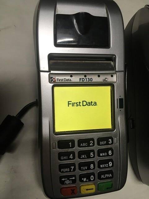 FirstData FD 130 Credit Card Reader 001805064