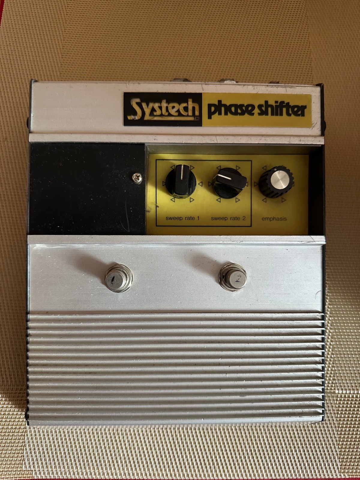 Systech Phase Shifter Analog Phaser Vintage 1970s Effect Pedal