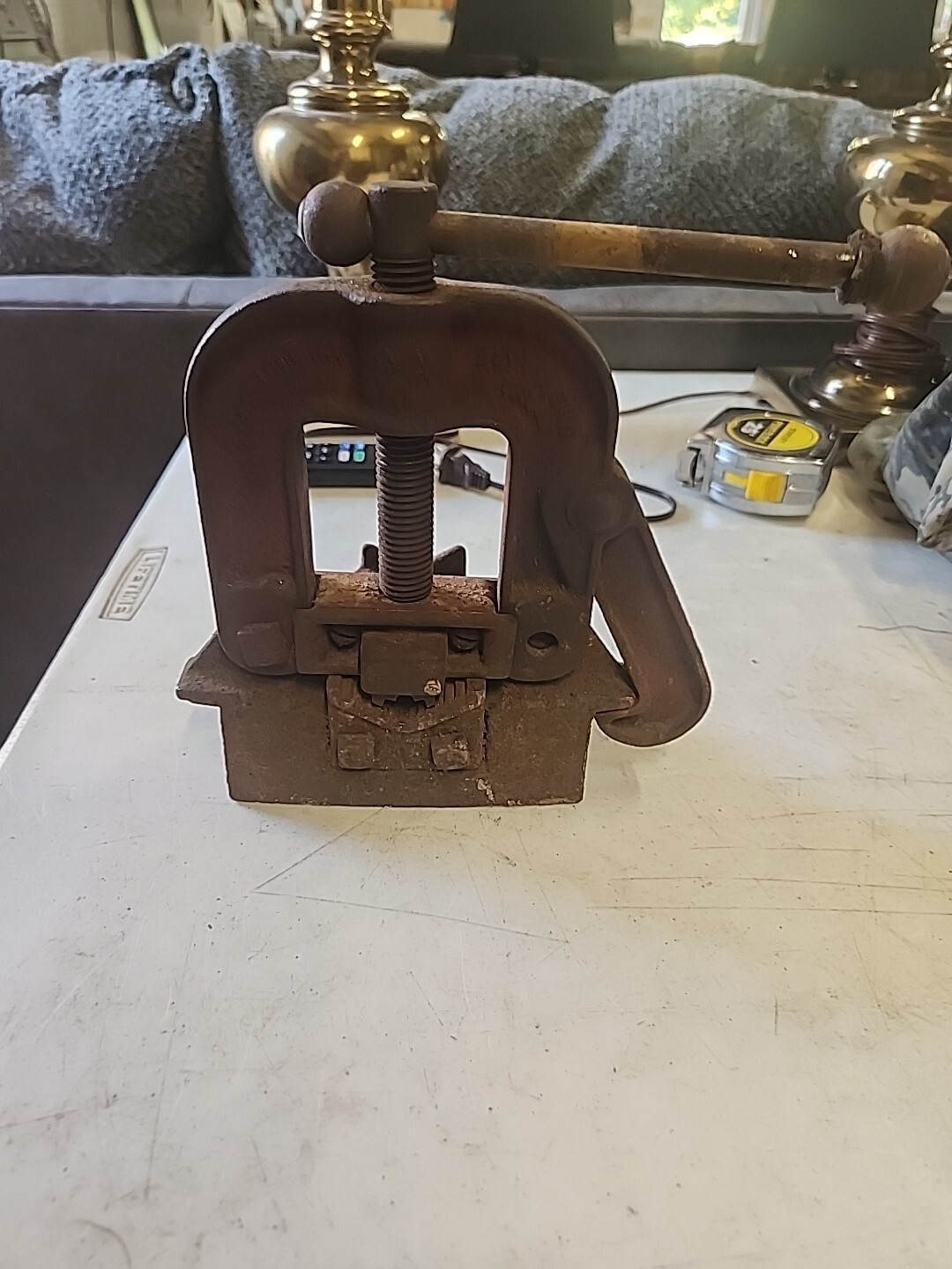 The Ridge Tool Co Pipe Vise Elyria, Ohio