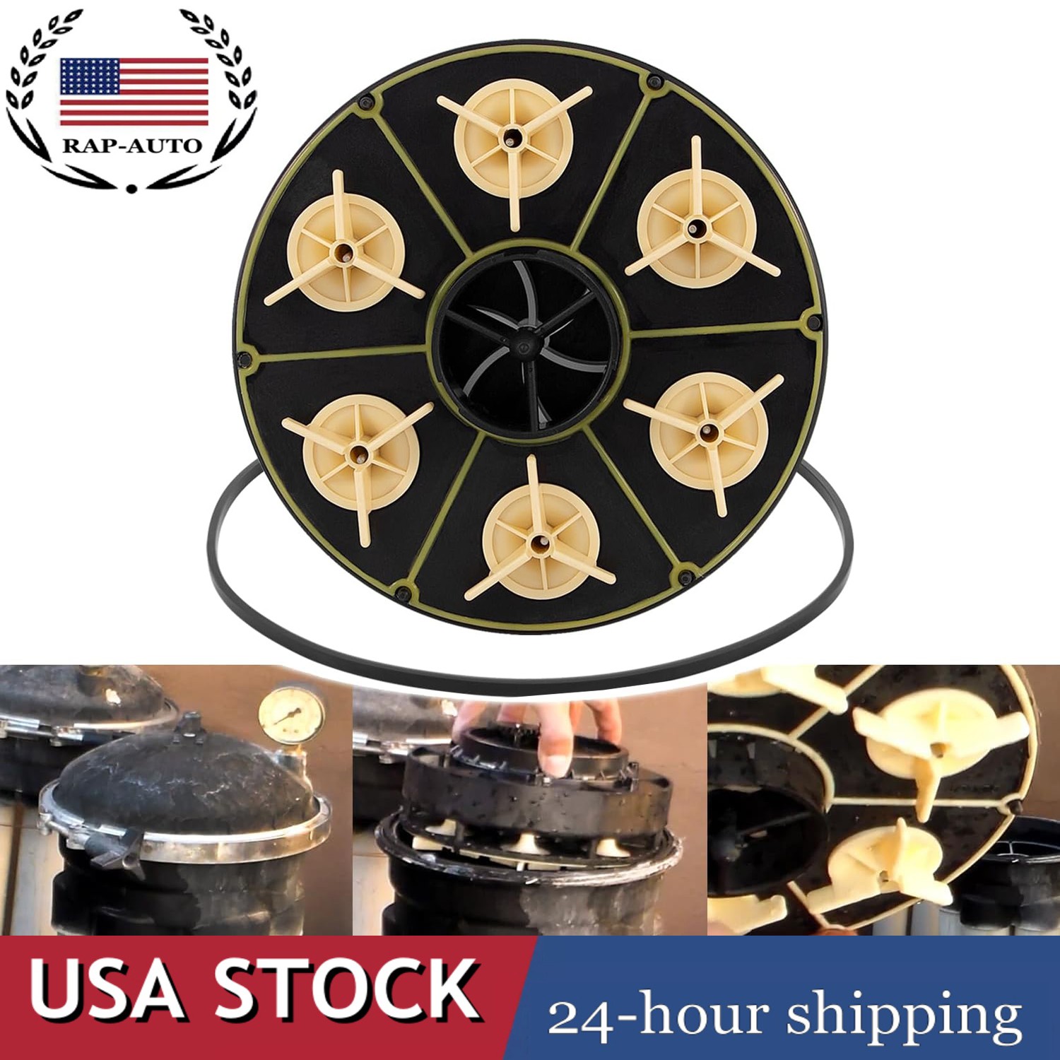 6 Port Module with Valve Shell O-ring for Paramount 004-302-4408-00 Water Valve