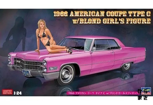 1/24 1966 American Coupe Type C w/Blonde Girls Figure