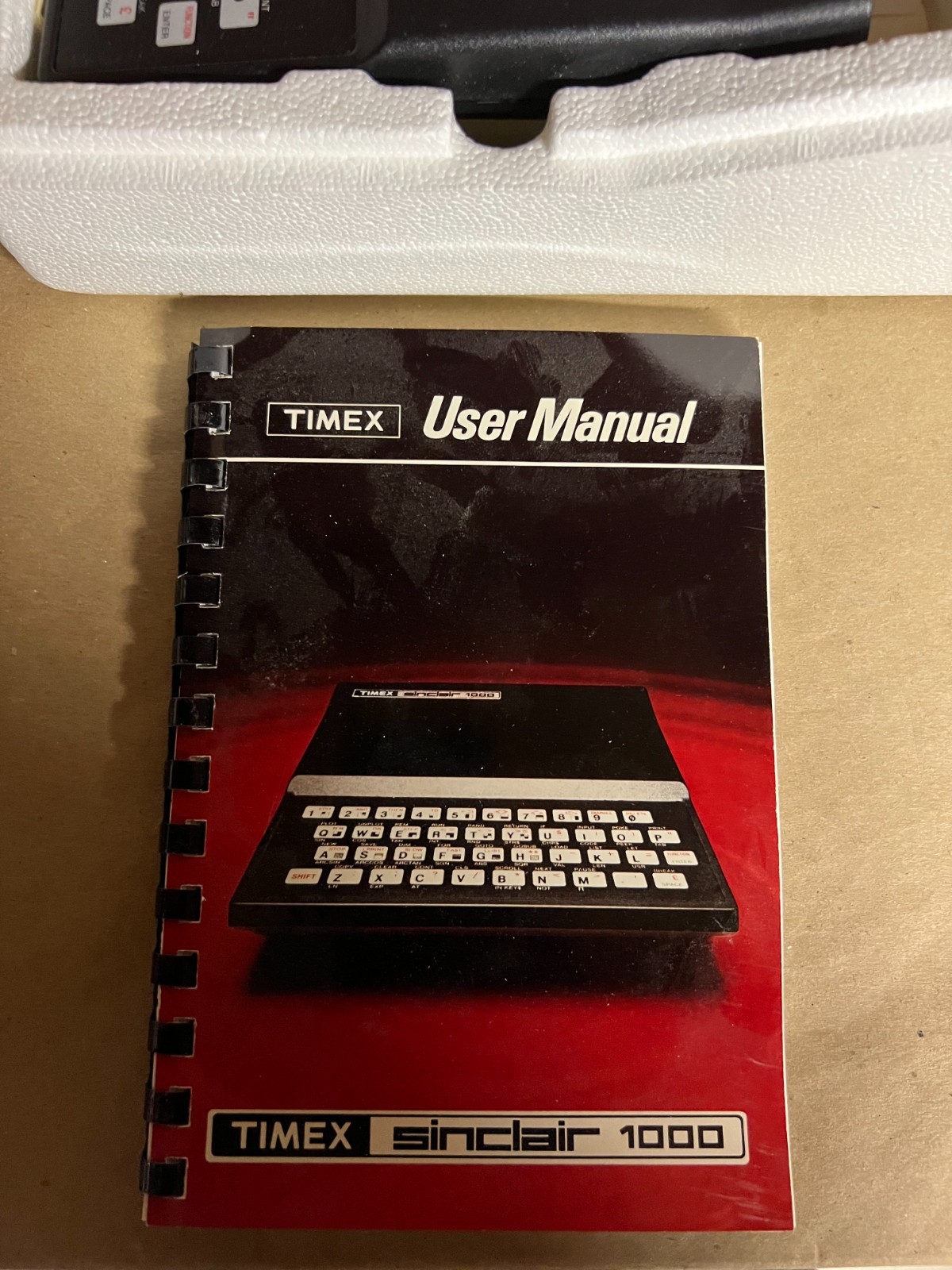Timex Sinclair 1000 Vintage Personal Computer w Box and Manual Untested