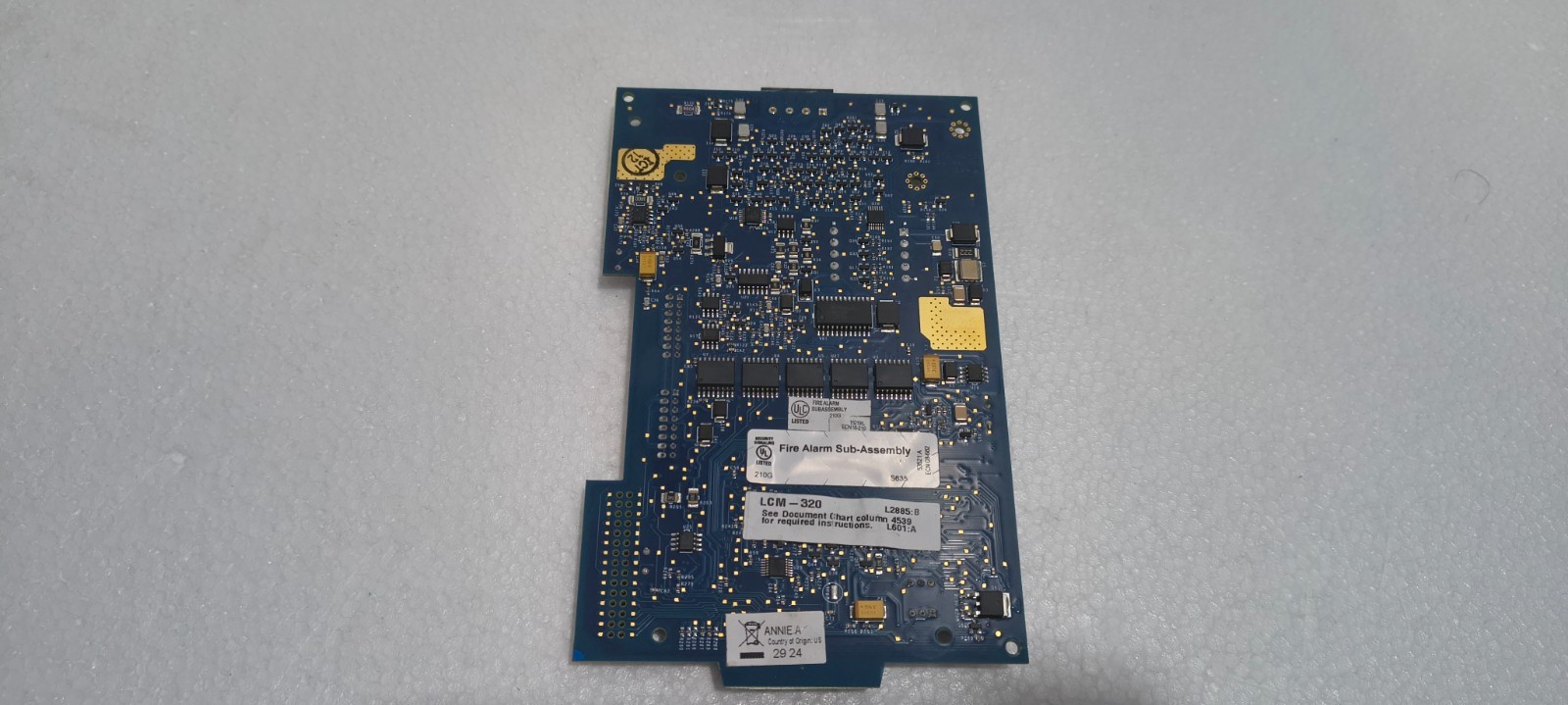 NOTIFIER LCM-320 FIRE ALARM LOOP CONTROL MODULE ELCM-PCB