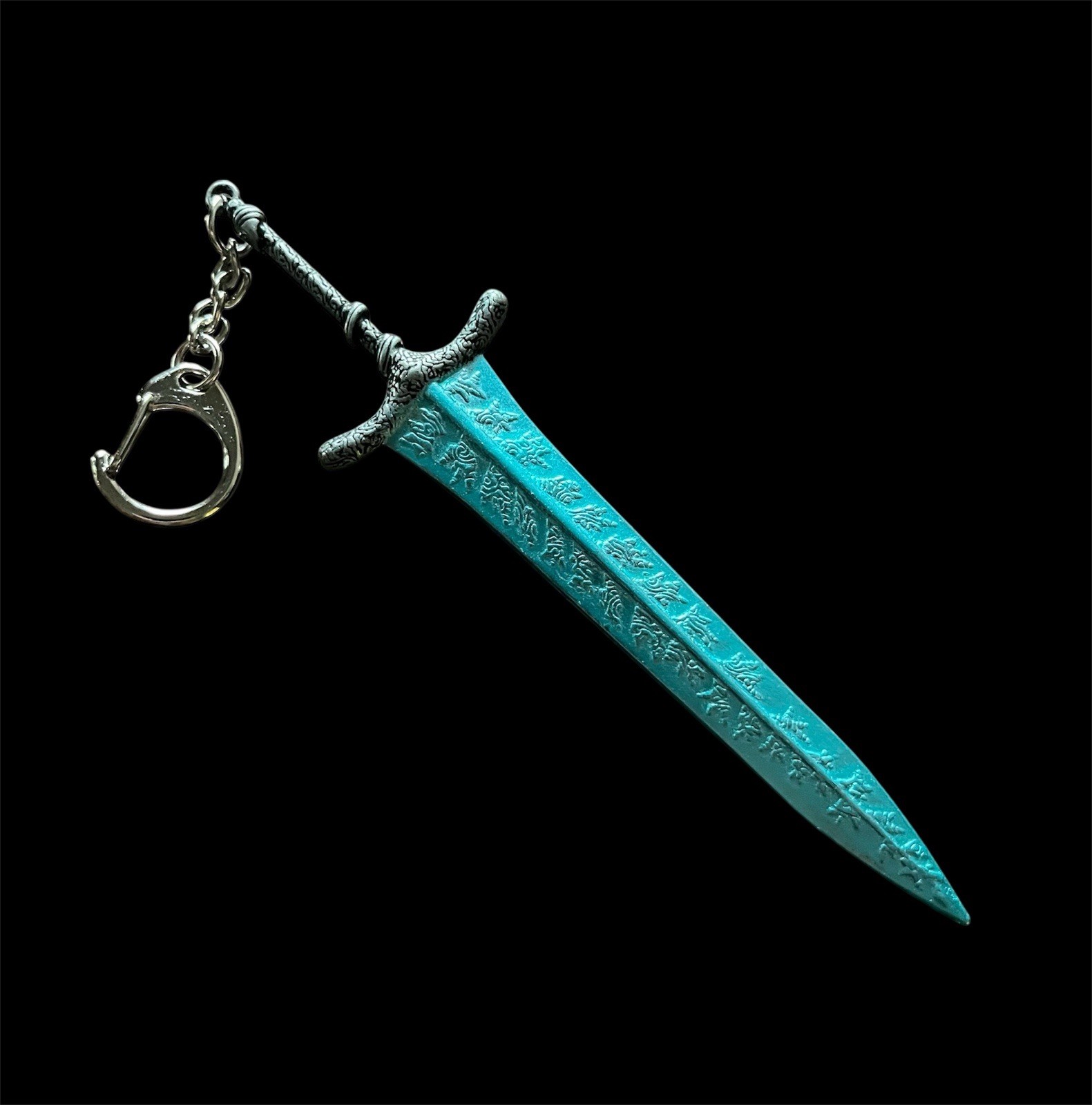 Elden Ring Dark Moon Greatsword Keychain Claymore Sword 6” NEW