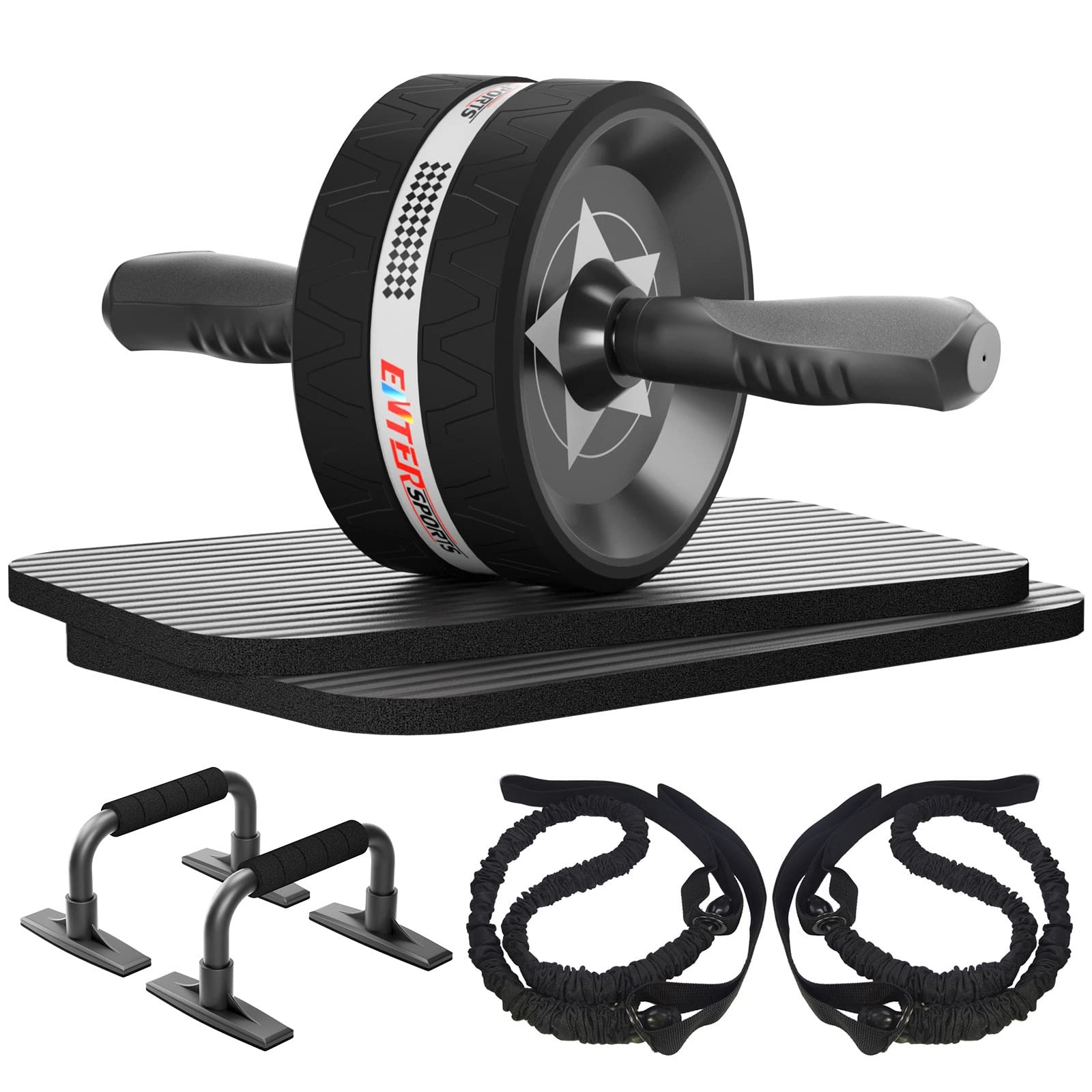 Abdominal roller abdominal muscle trainer ABS roller abdominal trainer fitness band push-ups