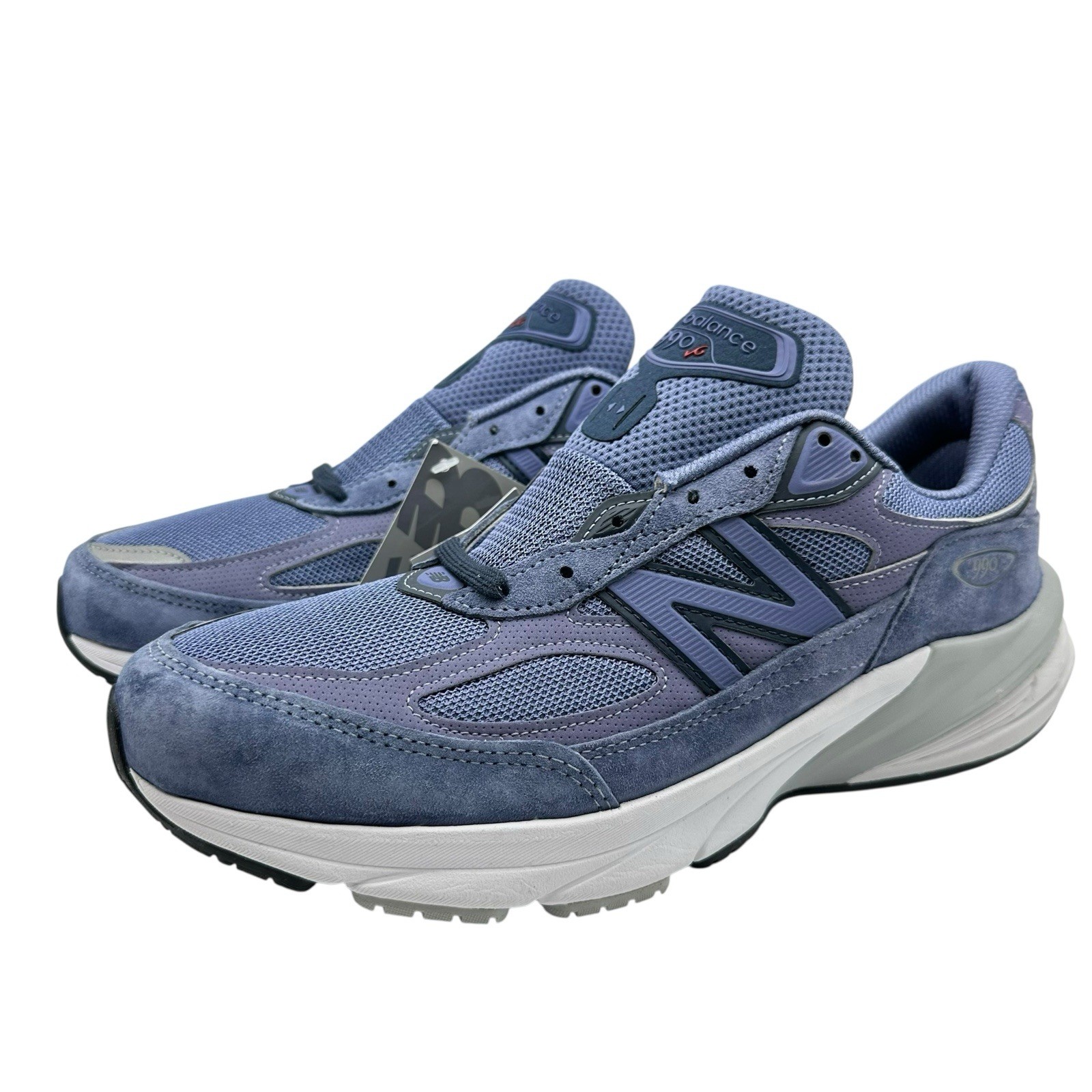 Mens 10.5 D - New Balance 990 Shoes Purple Gray Made in USA U990PP6 - NEW