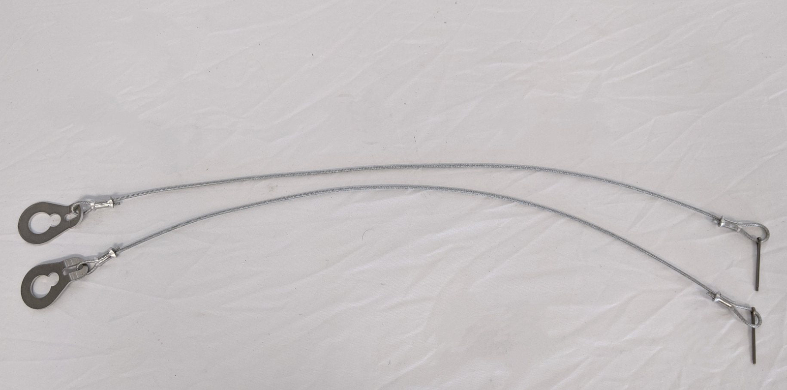 *Lot of 2* Freightliner 21 ½" Air Tank Drain Valve Flex Loop Cable - P/N  A12-15