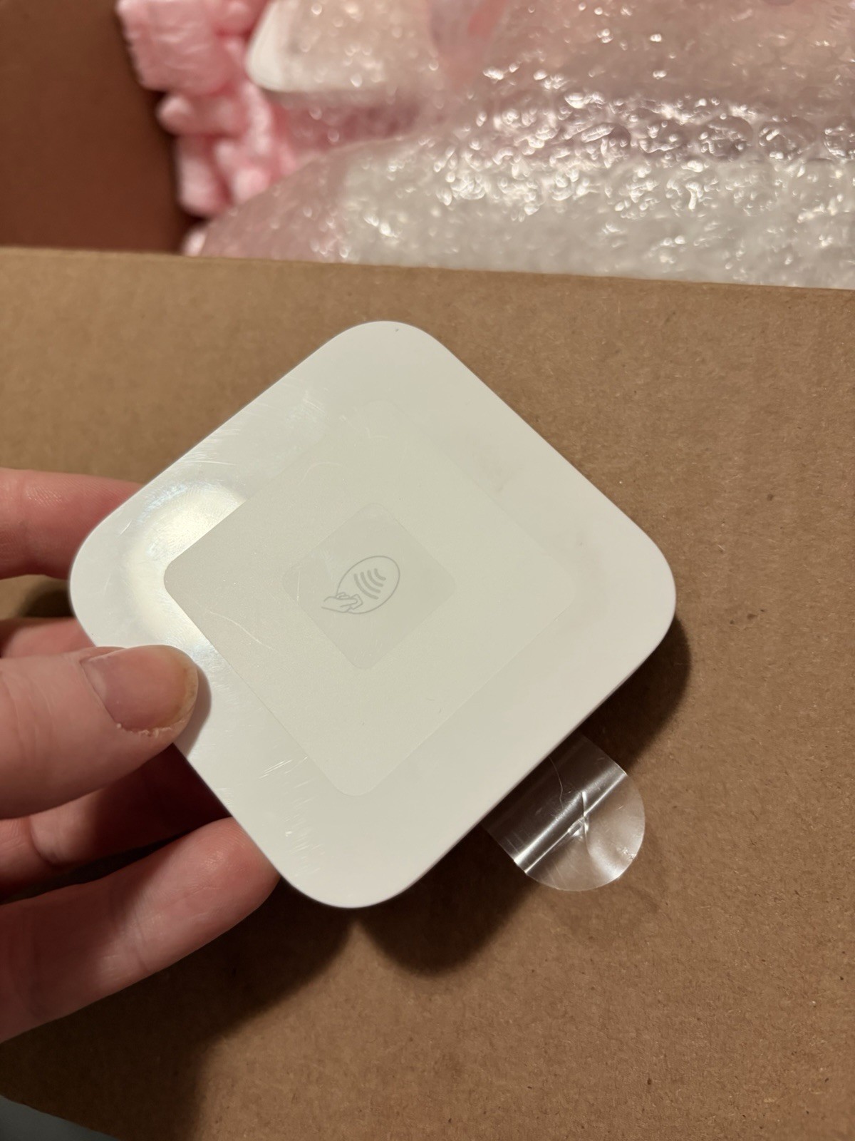 Square Square Stand POS System with Dock for Square Reader, White