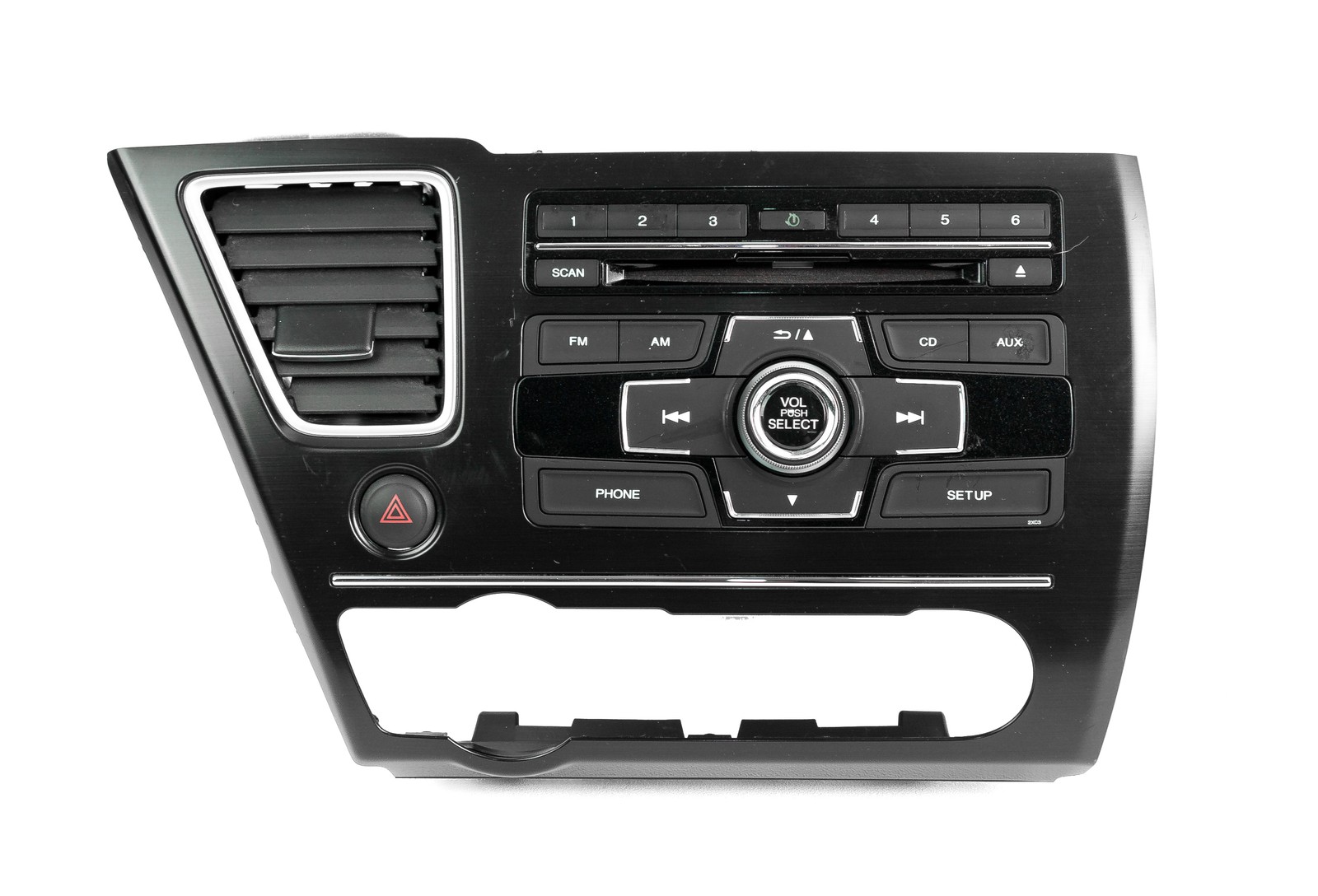 2013-15 Honda Civic AM FM Radio CD Player Heat Vent 39100-TR3-A314-M1 Face 2XC3