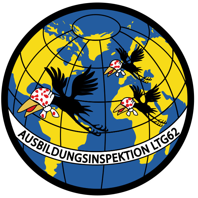 German Air Force Air Transport Wing 62 Self-adhesive Vinyl Decal