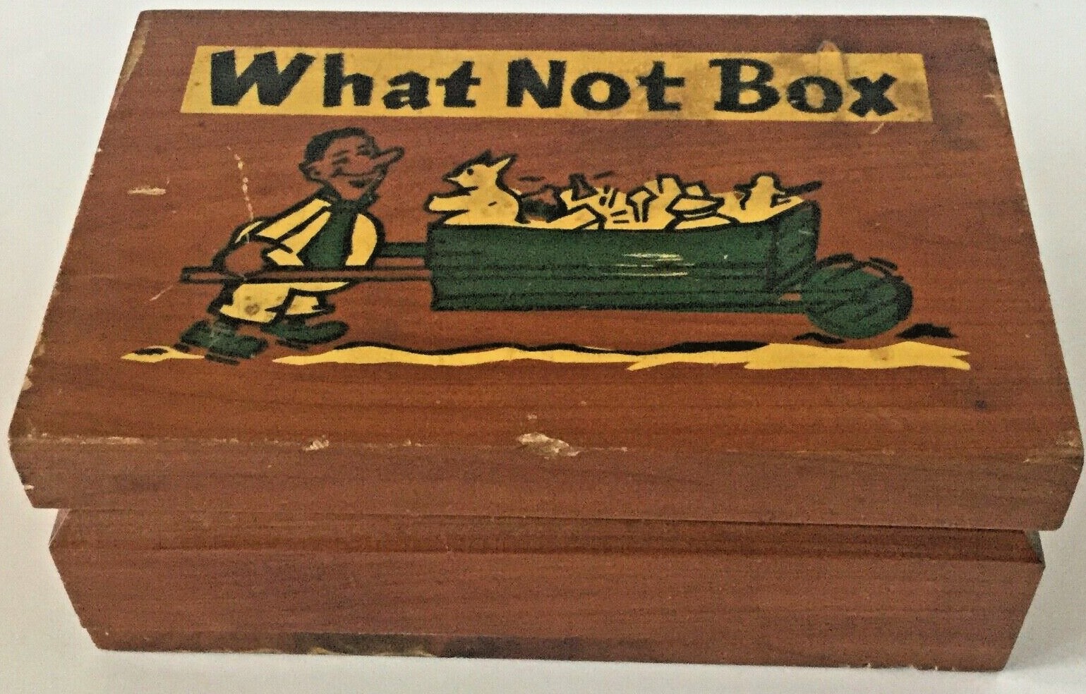 Vintage J.B. Deere Cedarcraft What Not Box 5 1/2" x 3 1/2 " x 2