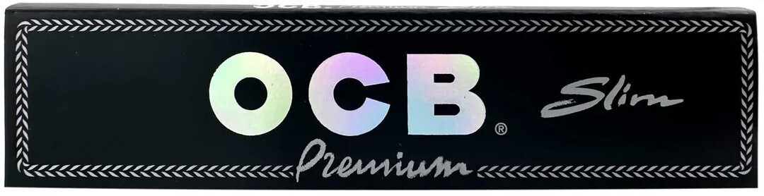 OCB Rolling Papers King Size Ultra Slim Black Buy 4@$1.69/Pk! Free USA Shipping