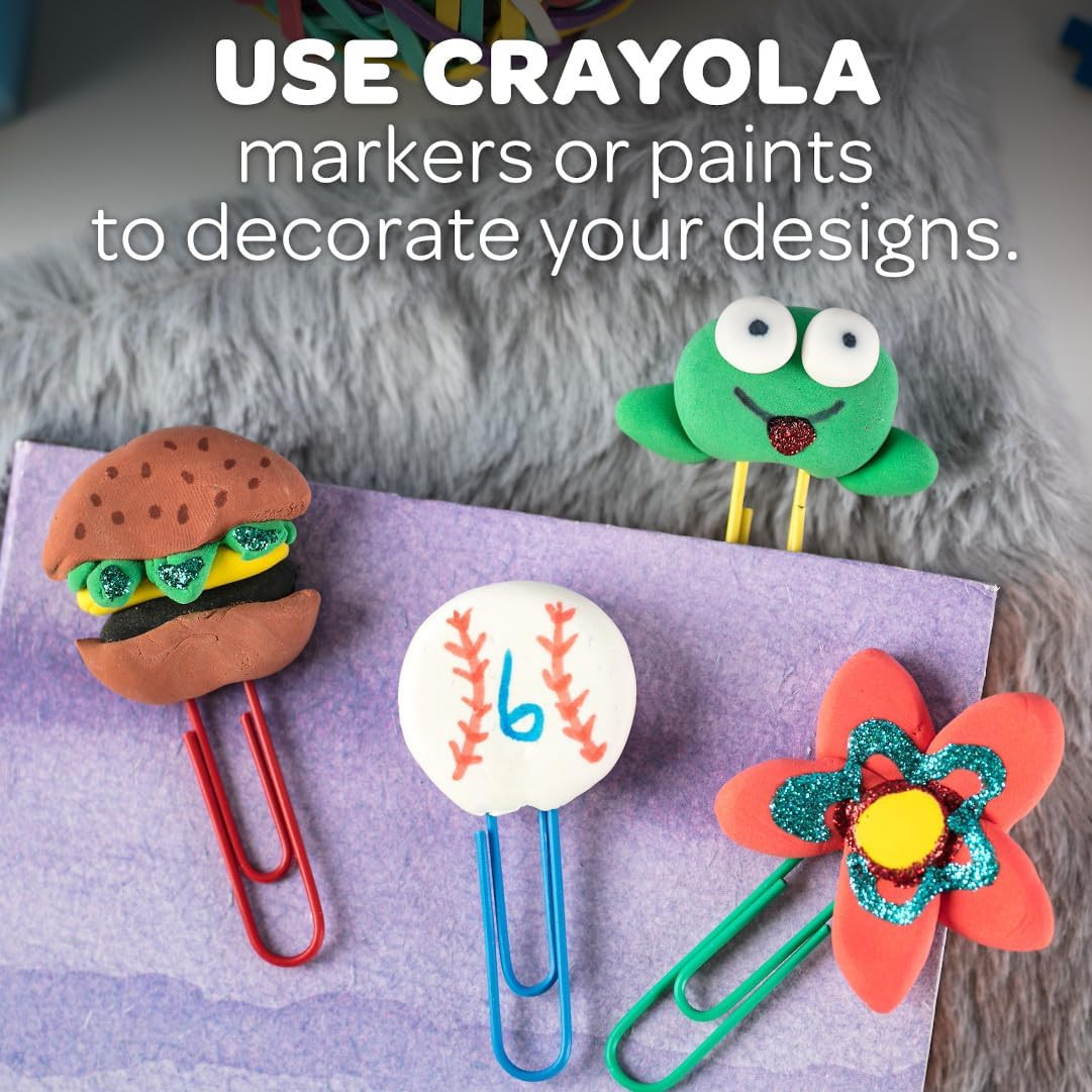 Crayola Model Magic White 4-Pack - Air-Dry Modeling Clay for Kids