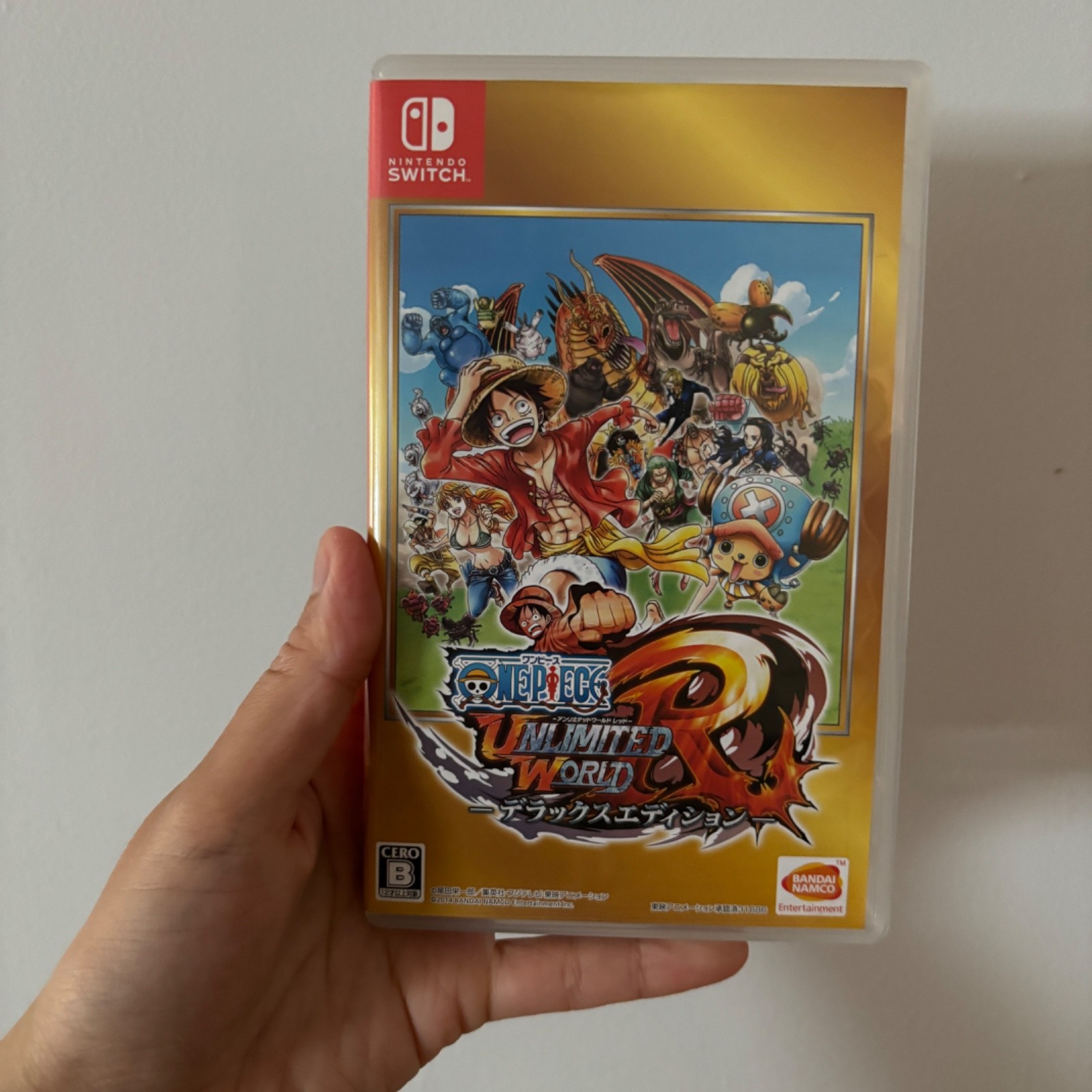 One Piece Unlimited World Nintendo Switch JPN ver. CASE ONLY NO GAME