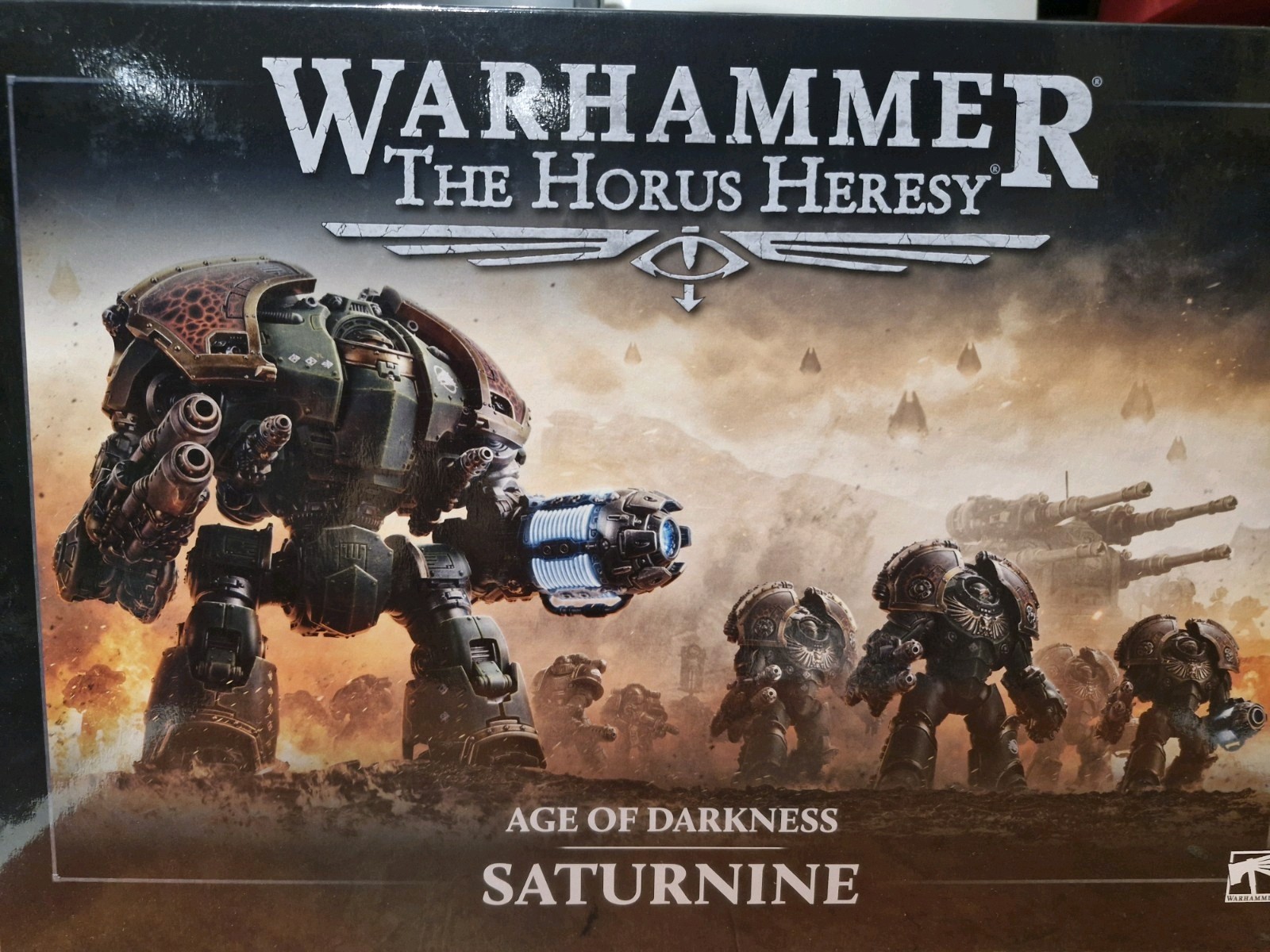Warhammer 30k Horus Heresy Saturnine 10 X MkII Marines