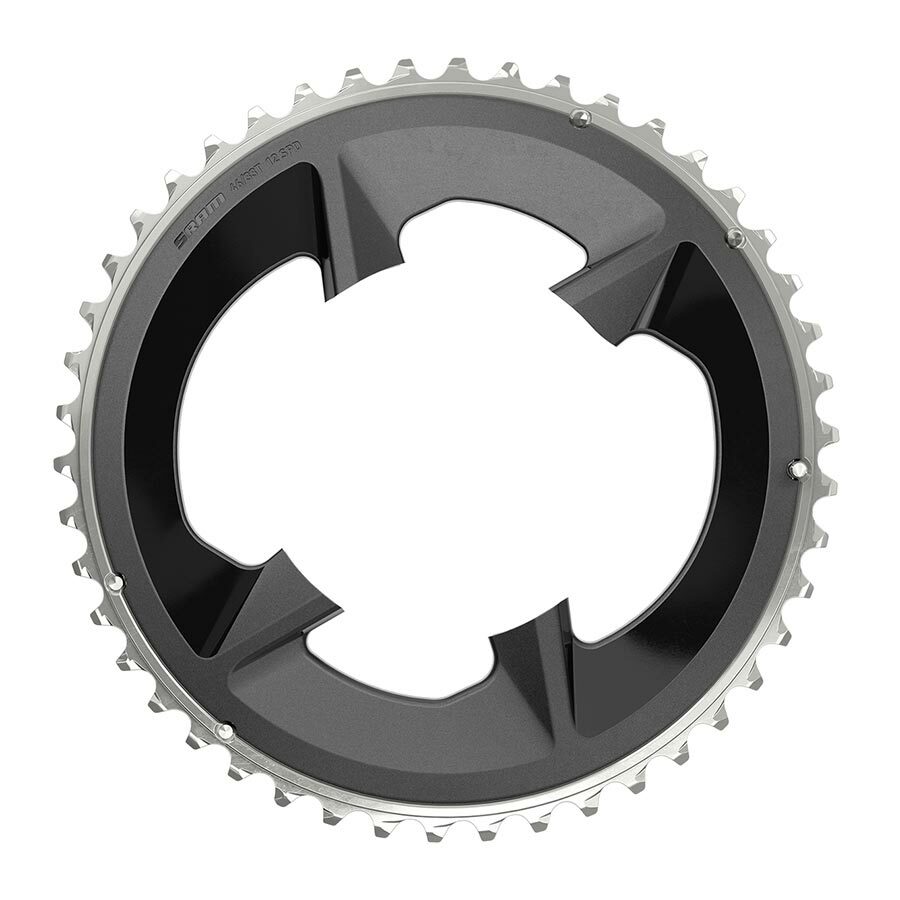 SRAM, Rival D1 2x 107mm, Chainring, Teeth: 46, Speed: 12, BCD: 107mm, Bolts: 4,