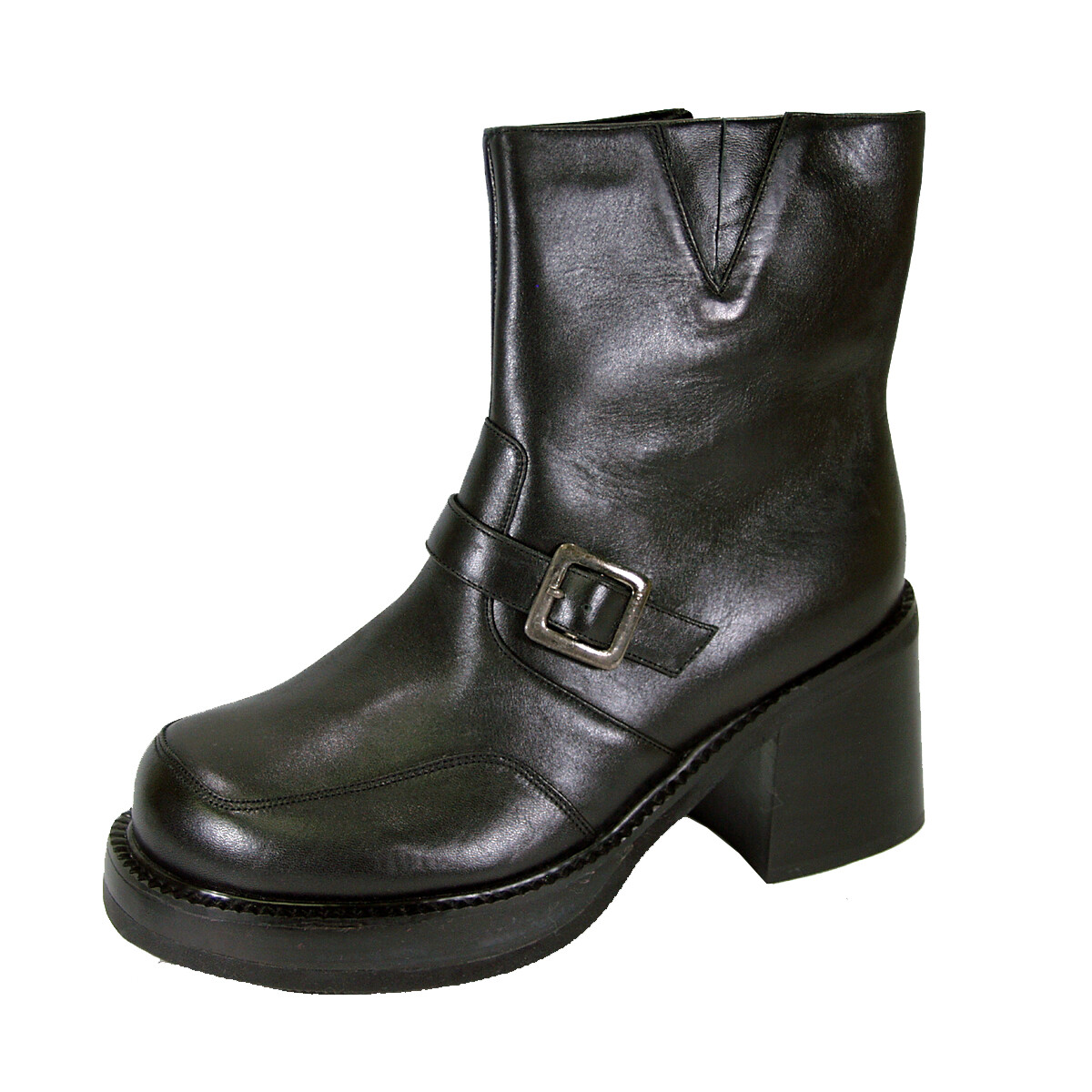 👢 Peerage Hilda Women's Wide Width Leather Boots, Vintage Booties, Ankle Boots