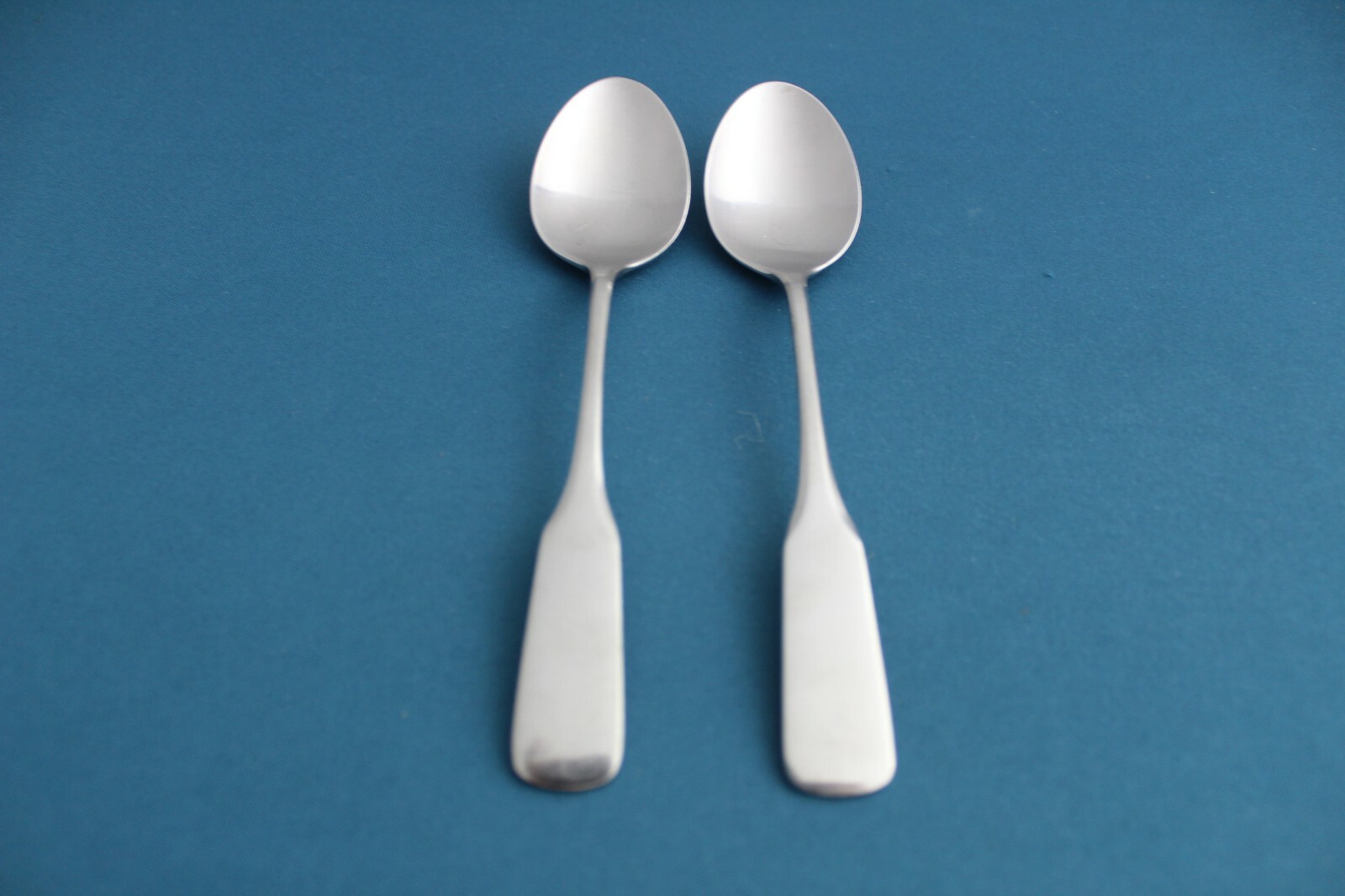 WMF PILGRIM Teaspoons (Set of 2) Satin Stainless Germany 6 1/8"