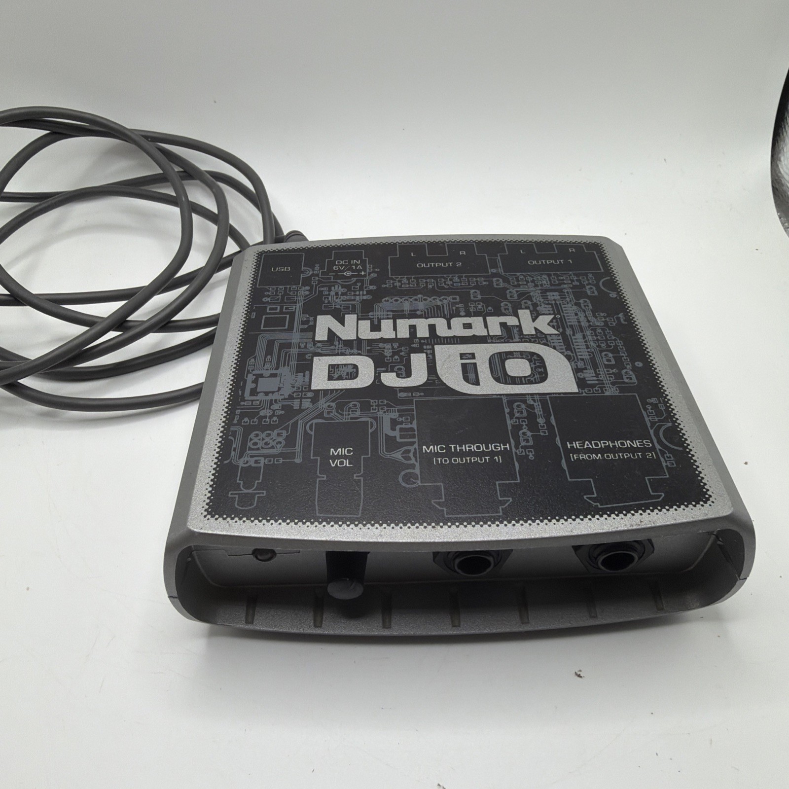 Numark DJ IO USB Audio Interface Compatible with DJ Controllers Untested