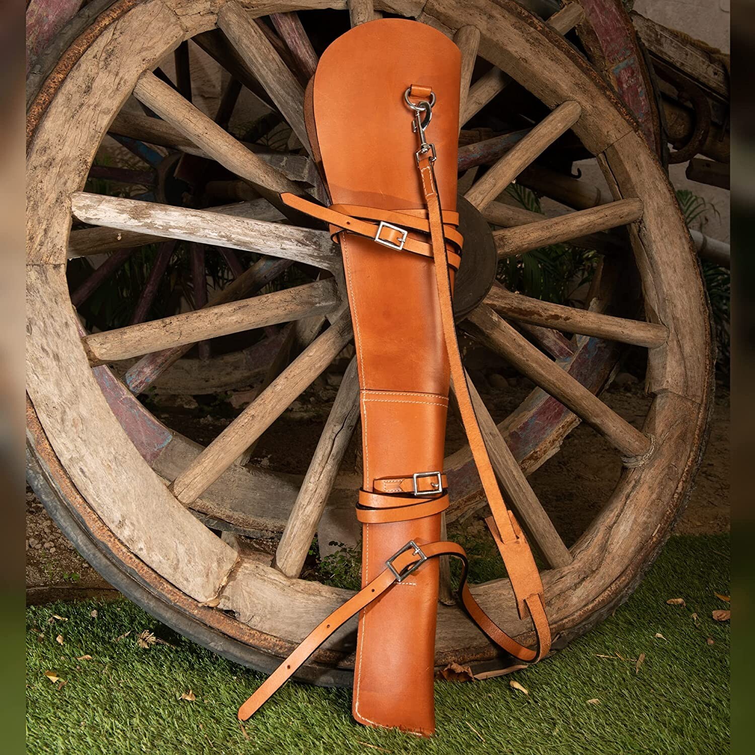 35" Leather Western Rifle Gun holster Fits Winchester 1892 Marlin Henry USA Made