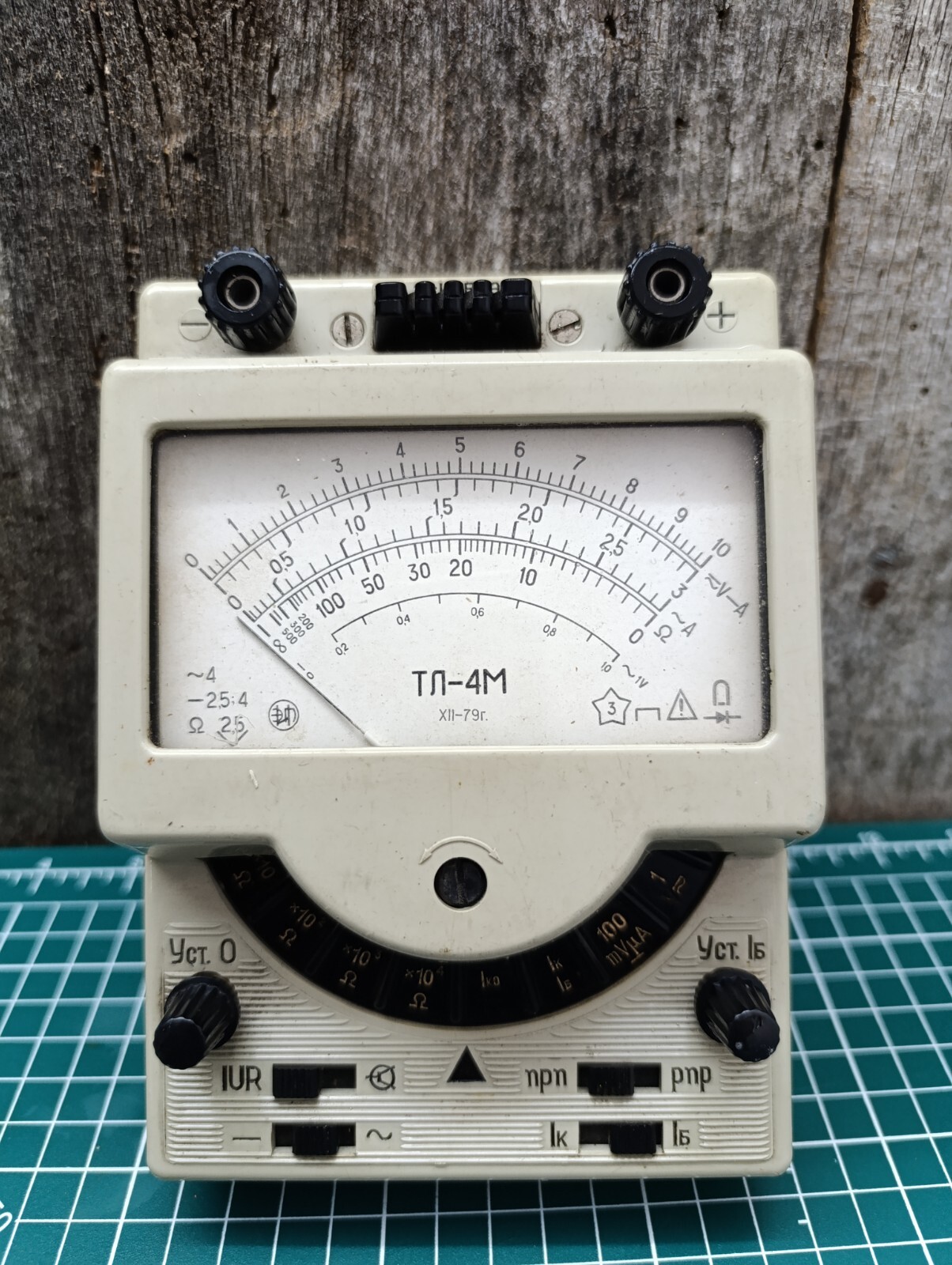 Transistor tester TL-4M USSR multifunctional multimeter vintage.