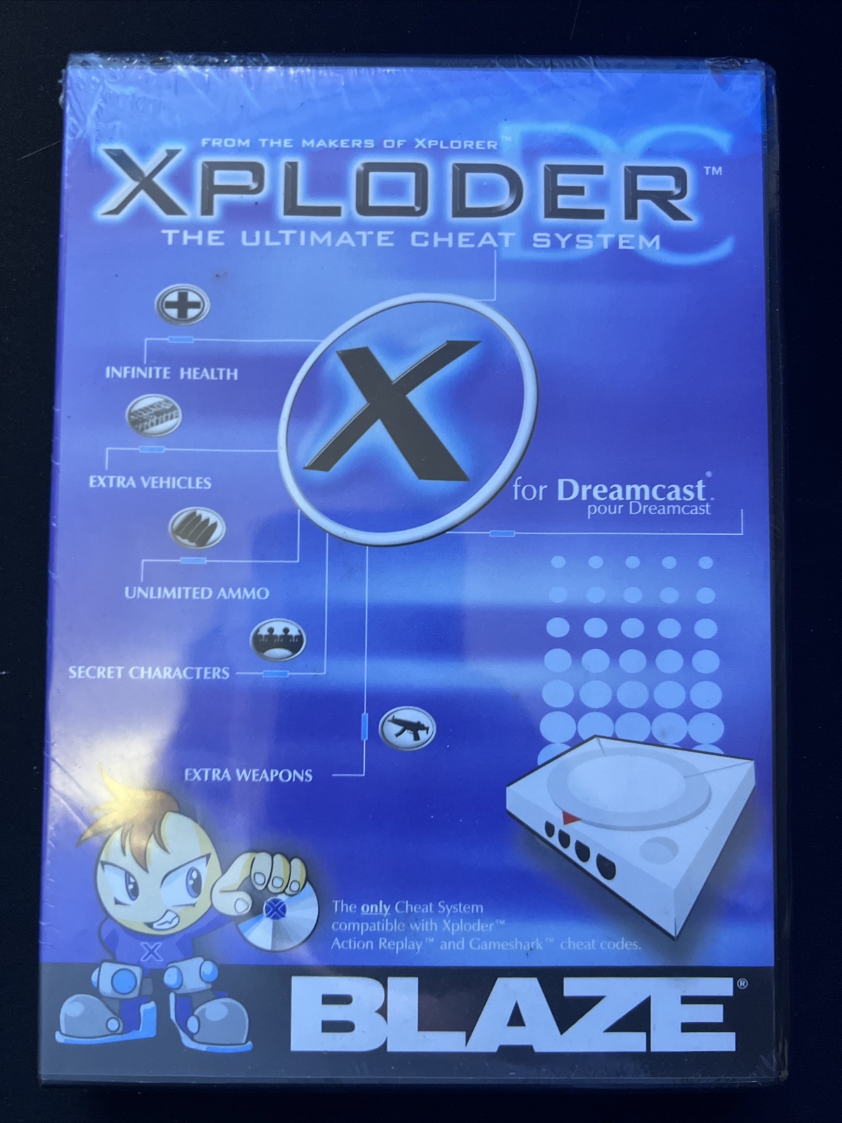 Sega Dreamcast Xploder The Ultimate Cheat System