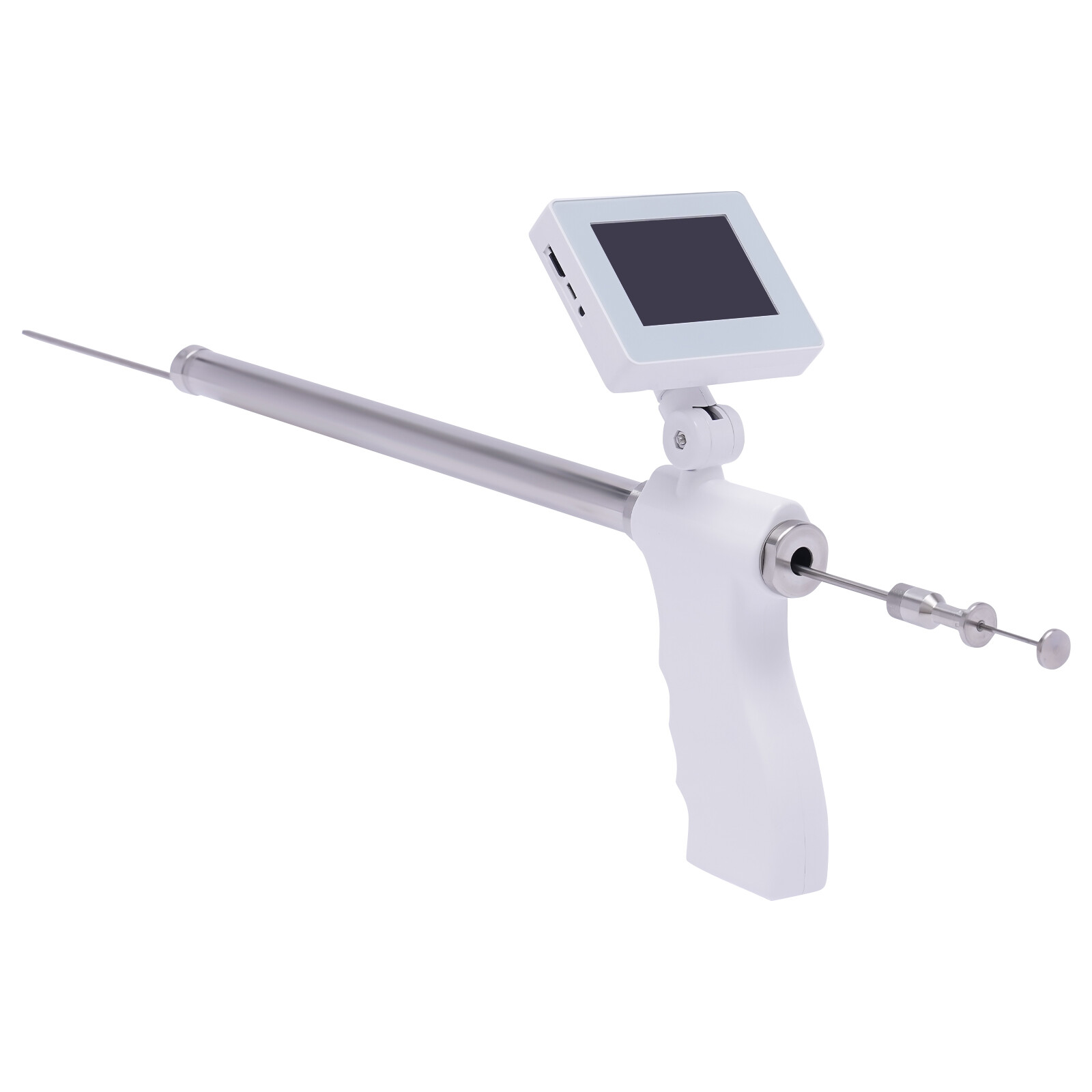 3.5 Inch Cows Cattle Visual Insemination Gun Insemination Tool Adjustable Screen