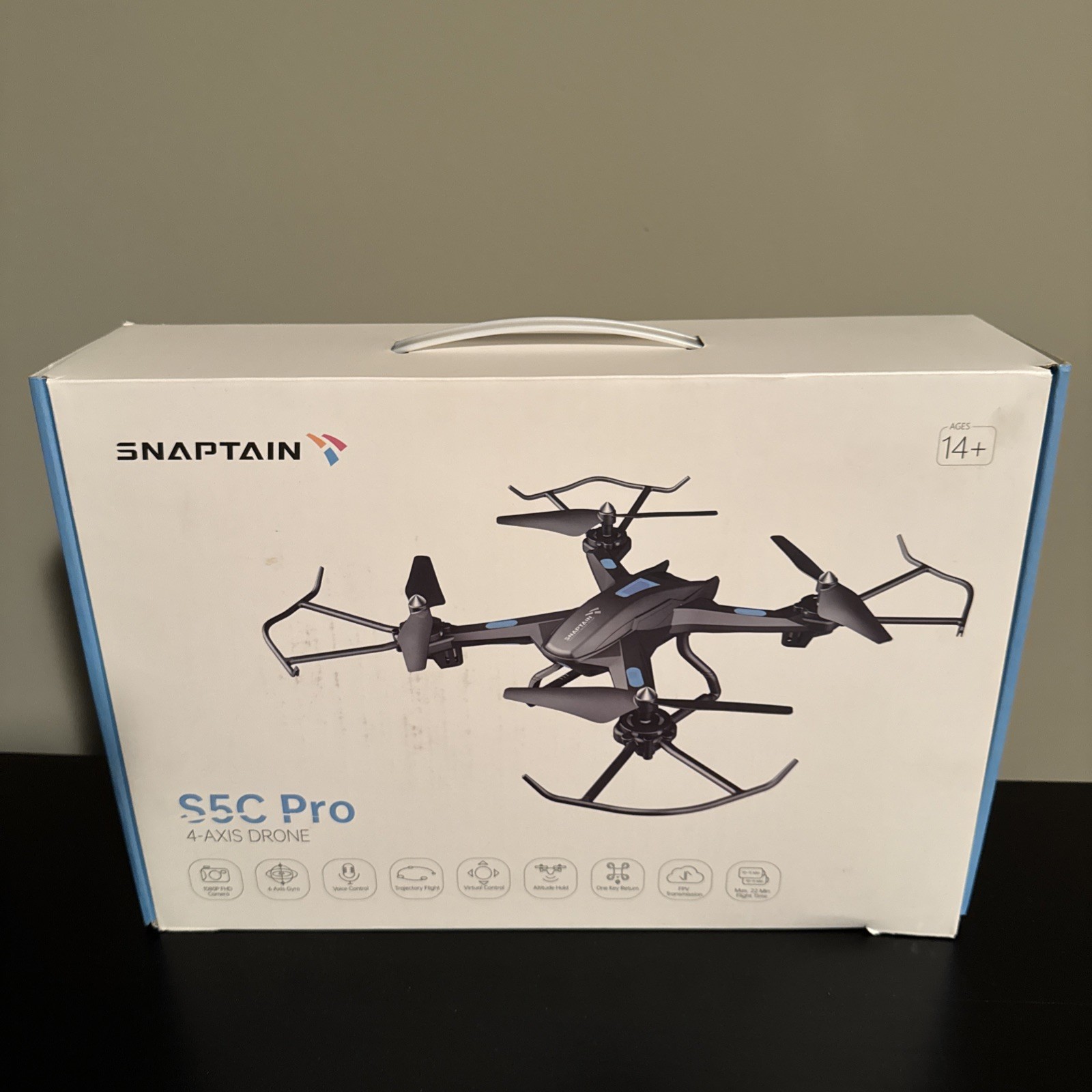 Vantop S5C PRO Snaptain FHD Drone with Remote Controller - Black