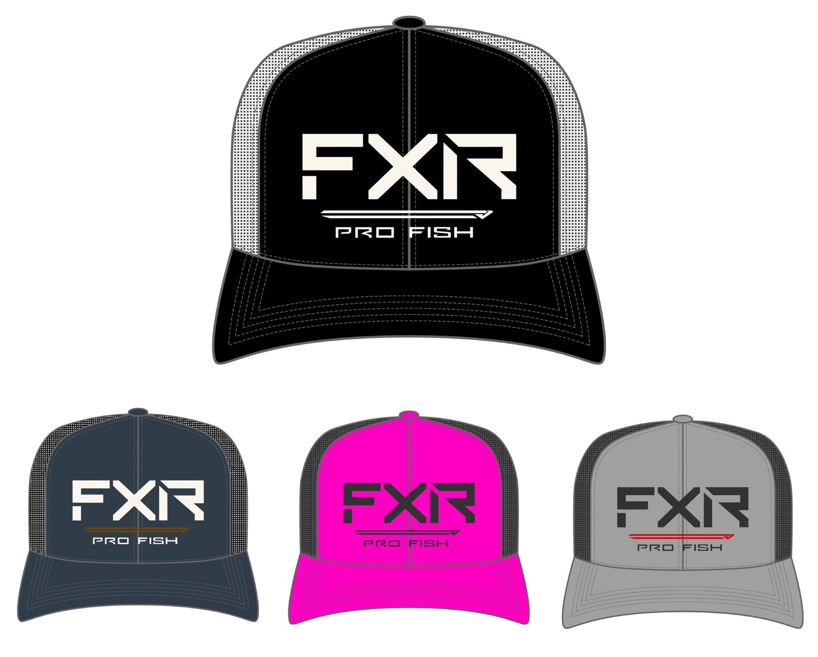 FXR Pro Fish Plus 23 Snapback Hat