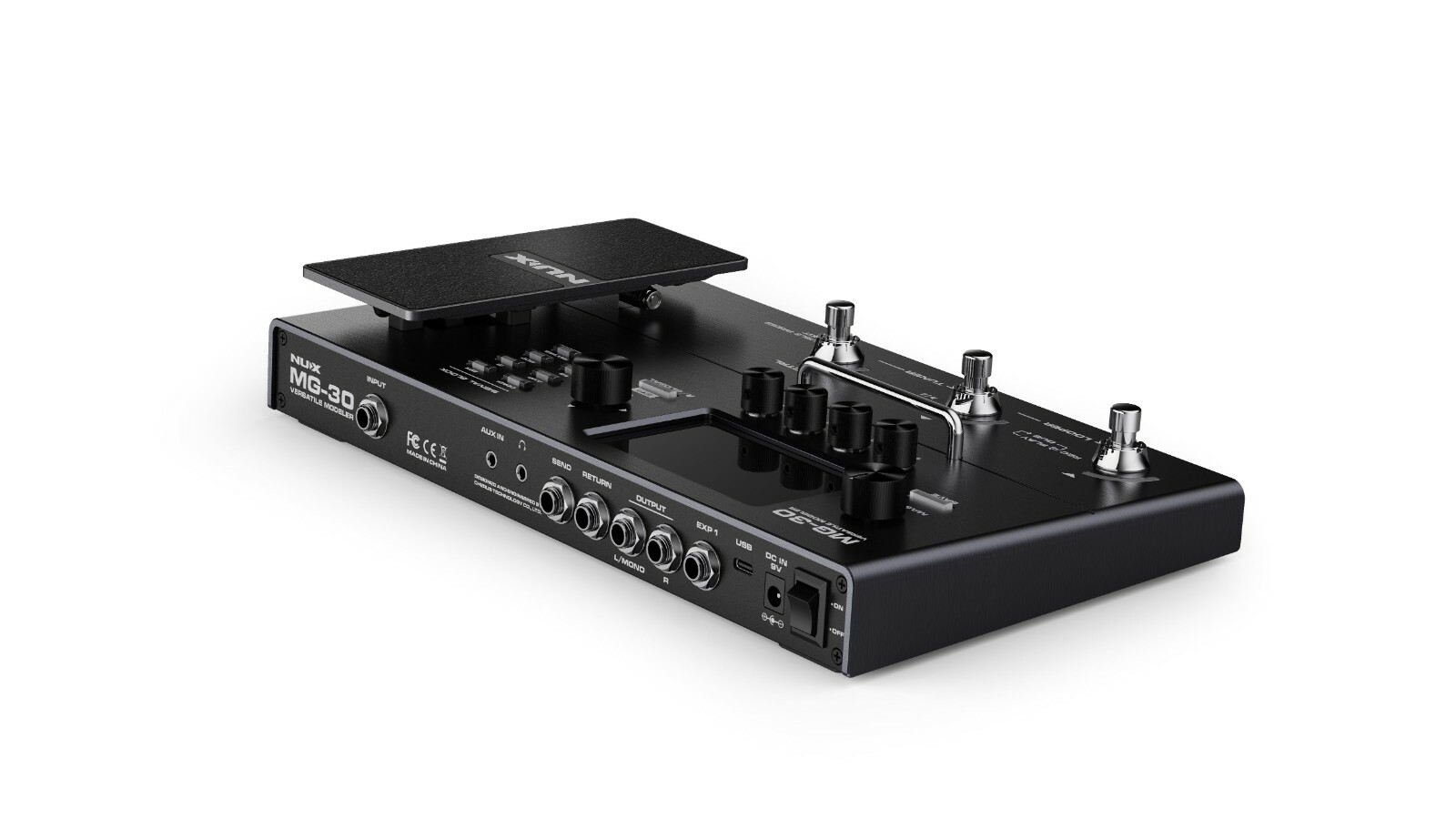 Open Box NUX MG-30 Versatile Modeler Multi Effects Guitar Processor Pedal