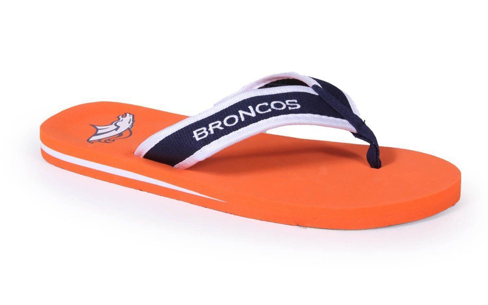 Denver Broncos Contour Flip Flops Sandals