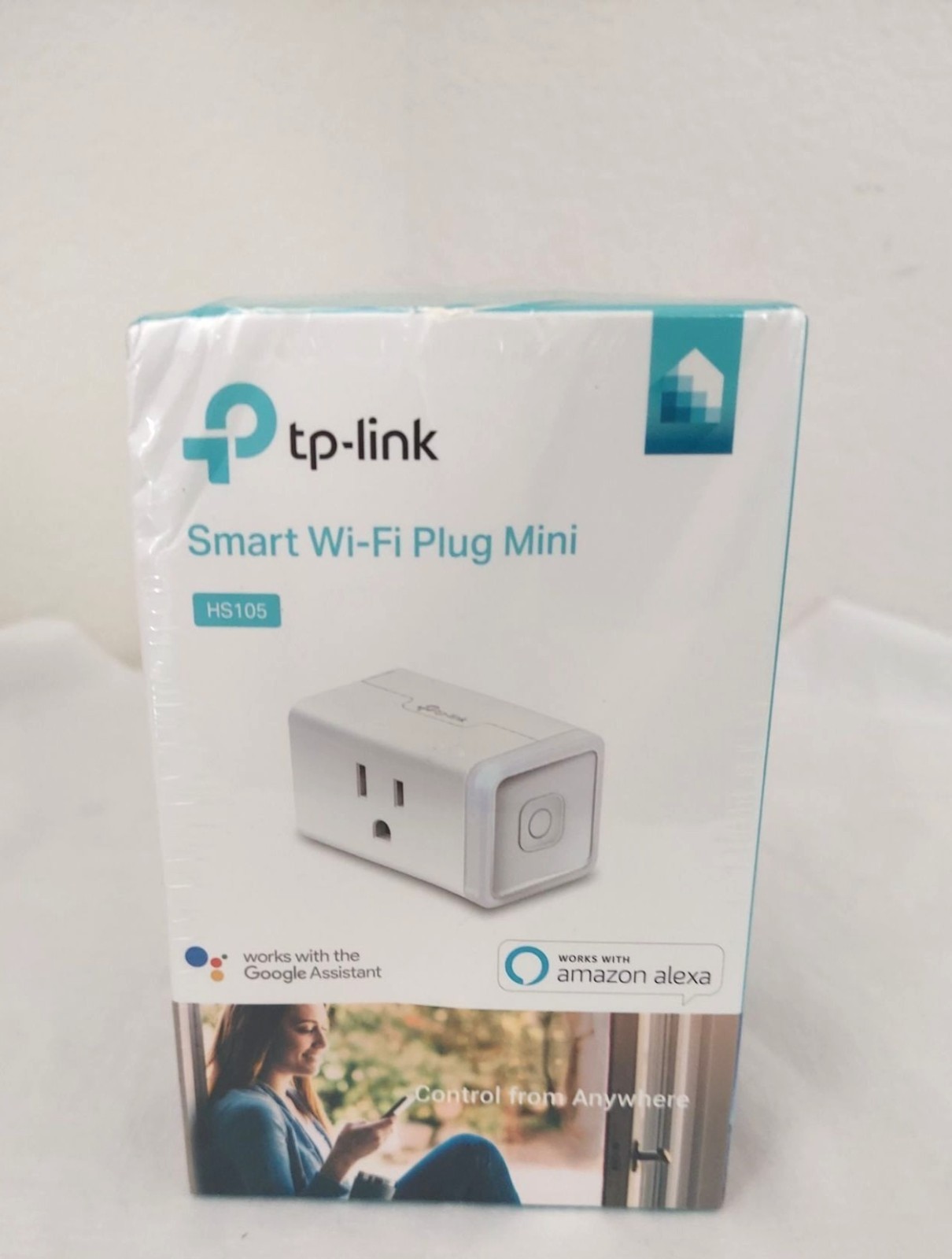 TP-Link Mini WiFi Smart Plug, Wi-Fi, Works with Alexa, Only Occupies one Socket