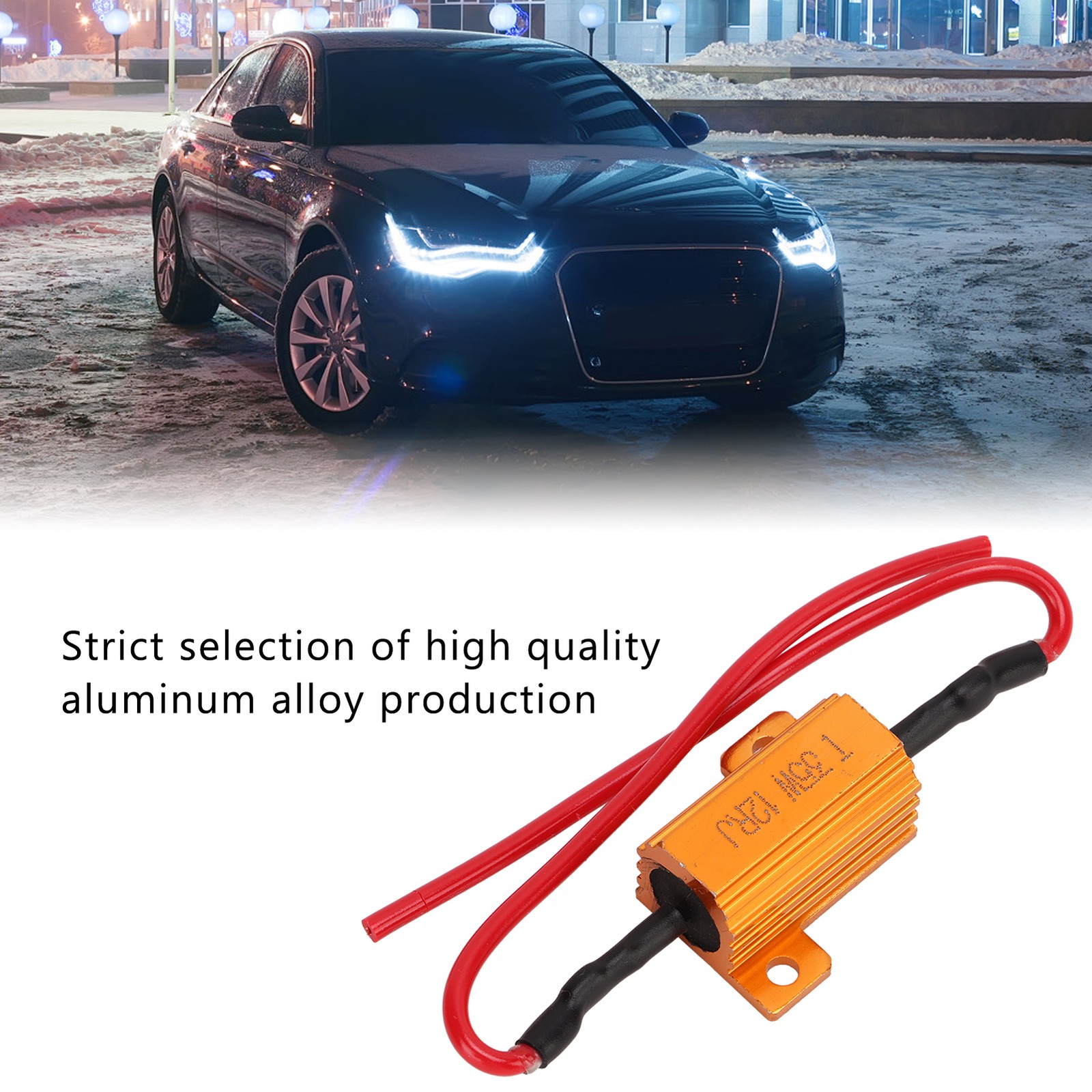 2 Sets LED Load Resistor Kit Superior Performance For Fog Lights